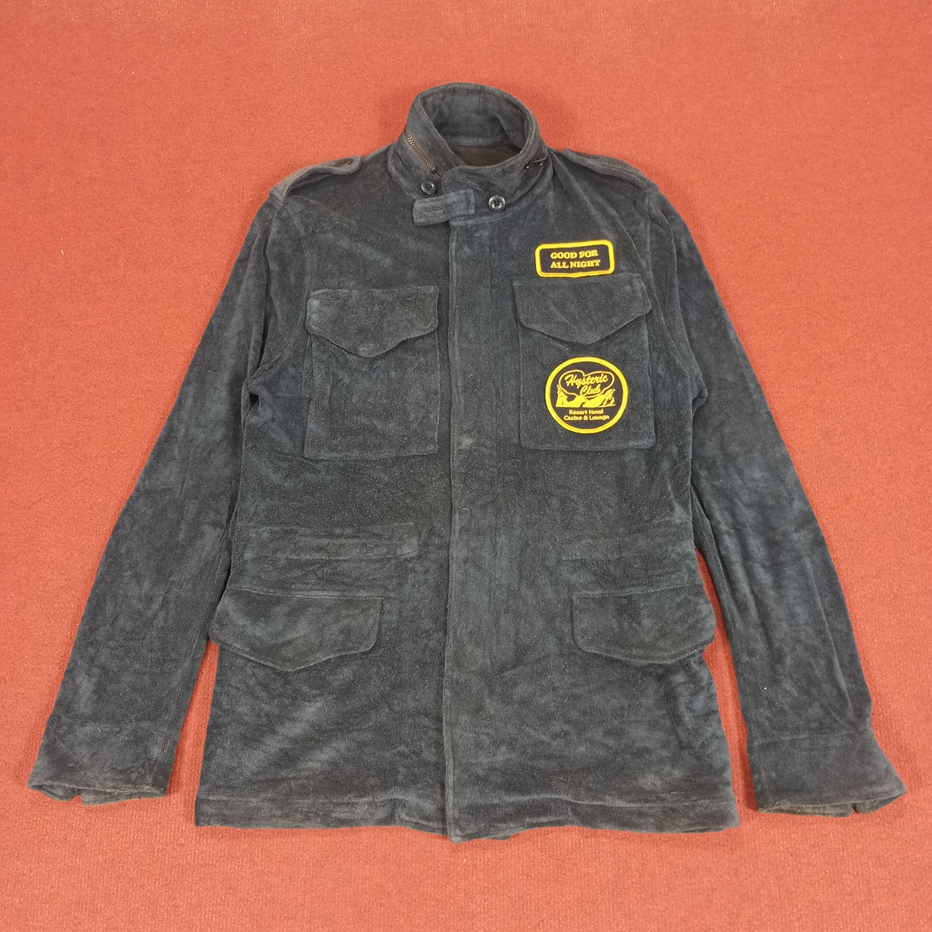 Hysteric Glamour Hysteric Glamour Fashion Style Custom Art Fleece Jacket Size US S / EU 44-46 / 1 - 3 Thumbnail
