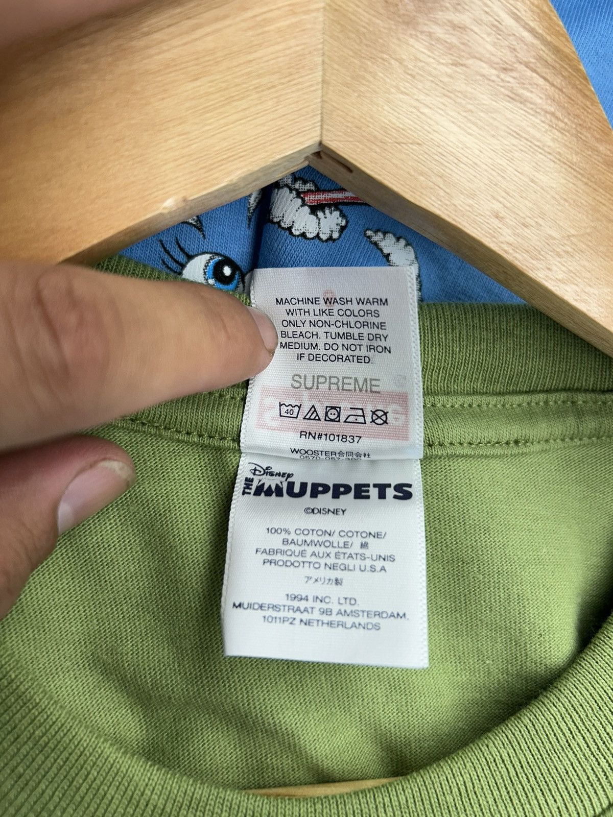 Disney × Supreme Supreme x The Muppets T-shirt Size US S / EU 44-46 / 1 - 5 Thumbnail