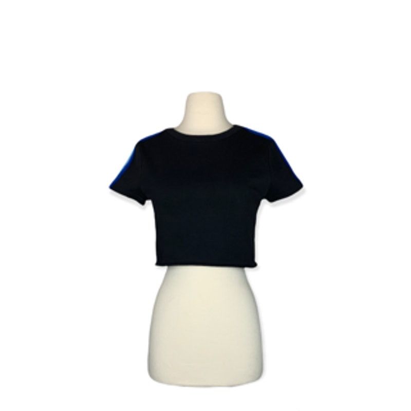 Nordstrom Falling Love | Striped Detail Crop Top | XS Size XS / US 0-2 / IT 36-38 - 5 Thumbnail