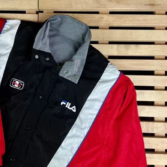Fila × Vintage Mens Vintage Jacket Fila Size S Nylon Size US S / EU 44-46 / 1 - 2 Thumbnail