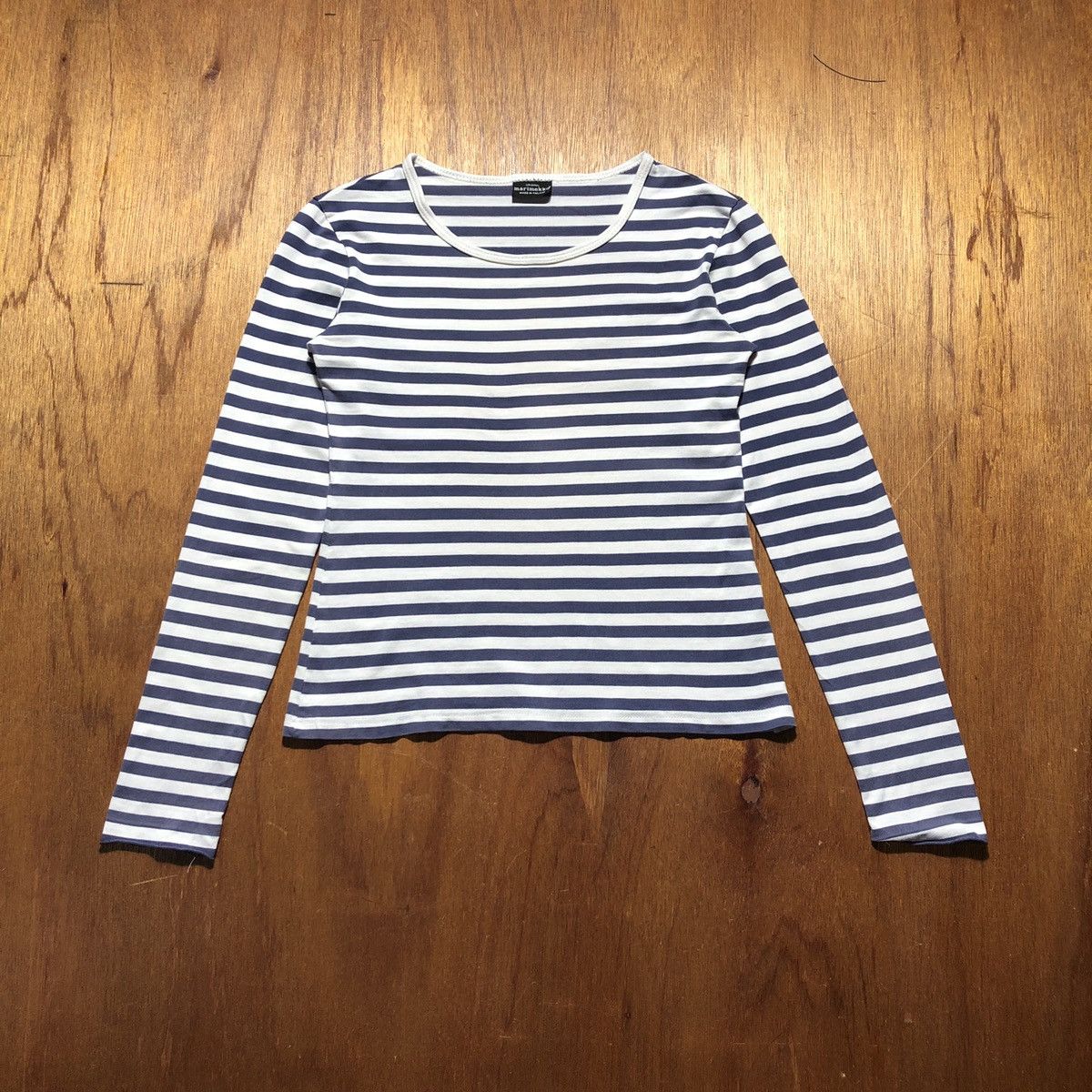 Marimekko × Vintage Vintage Marimekko Stripe Long Sleeve Tee Size XS / US 0-2 / IT 36-38 - 1 Thumbnail