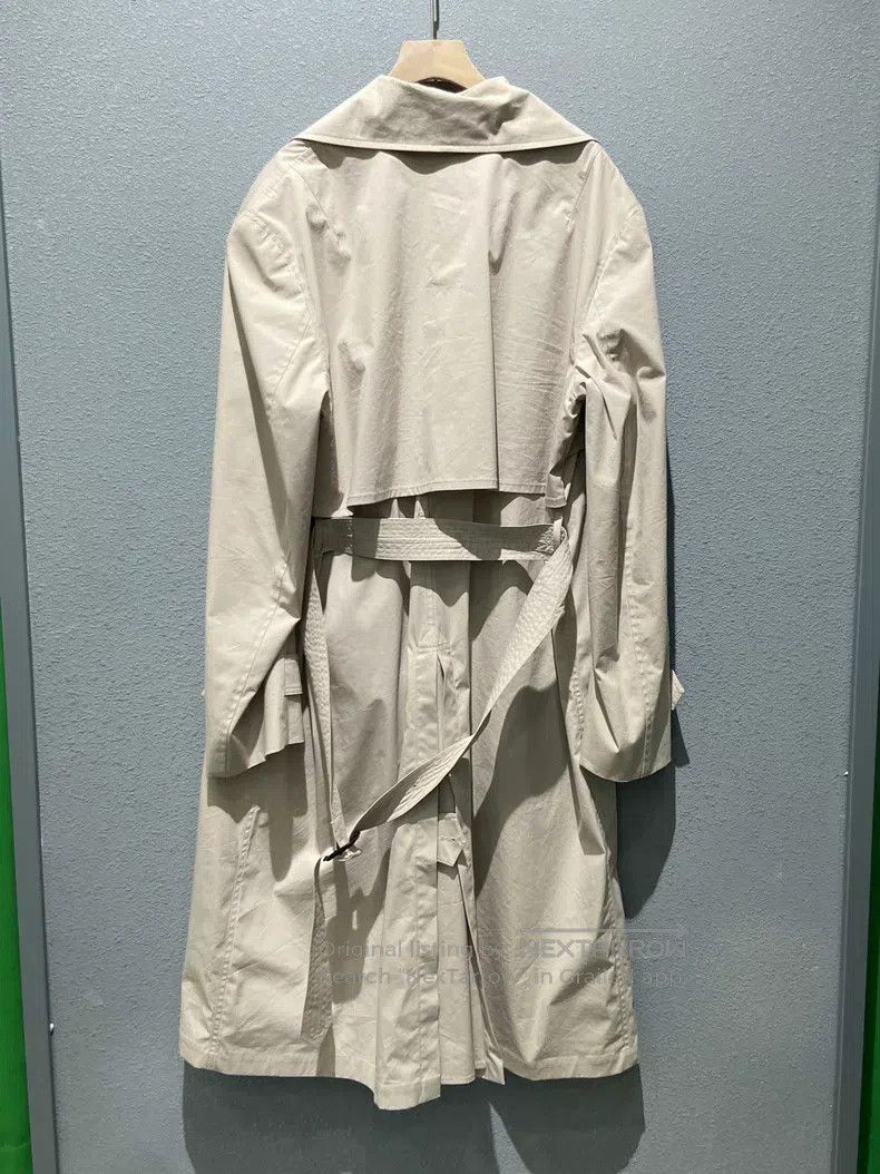 Givenchy Givenchy Size52 Printed Color-Block Trench Coat Size US M / EU 48-50 / 2 - 2 Thumbnail