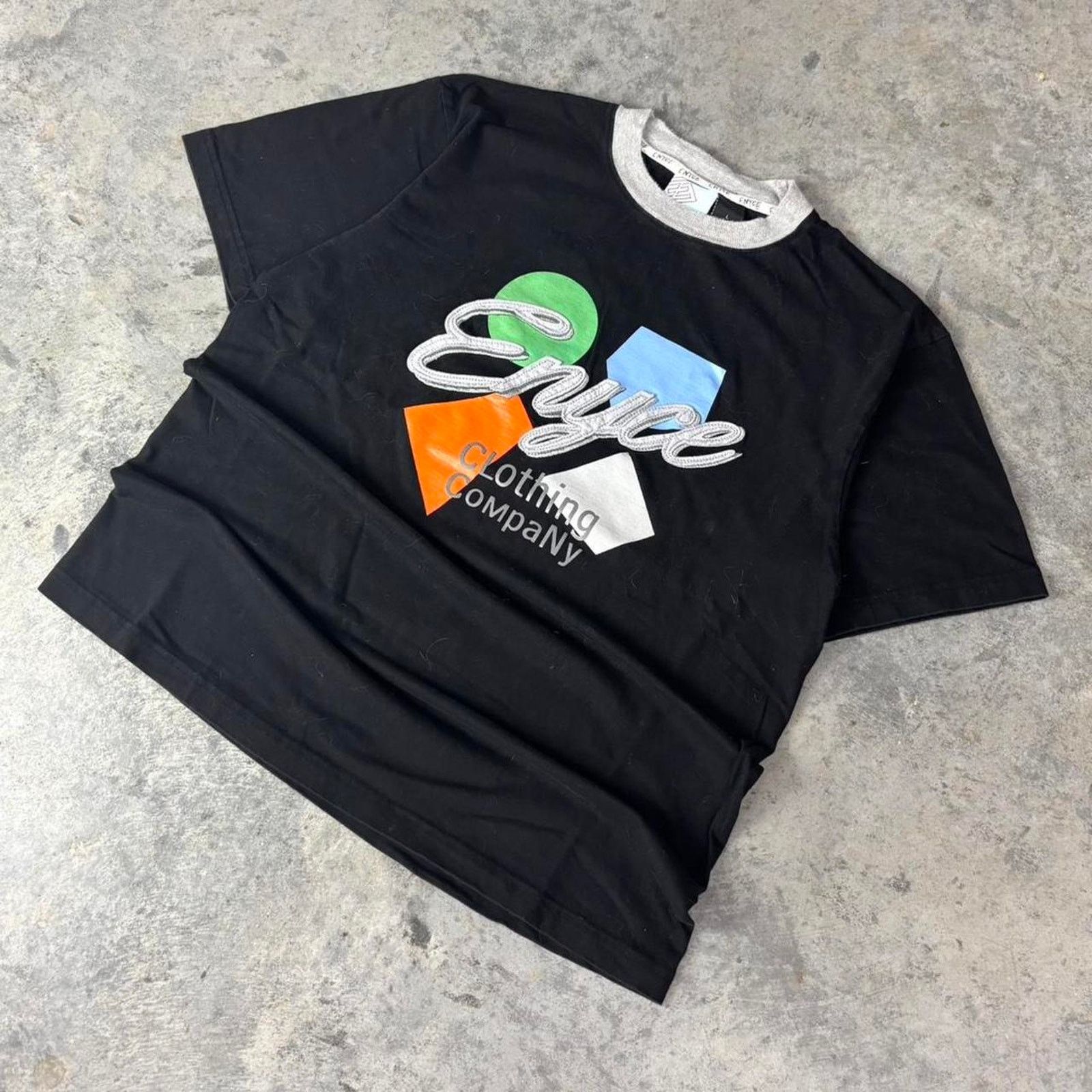 Enyce × Quicksilver × Vintage Vintage Y2K Enyce Logo T-shirt Size US L / EU 52-54 / 3 - 1 Thumbnail