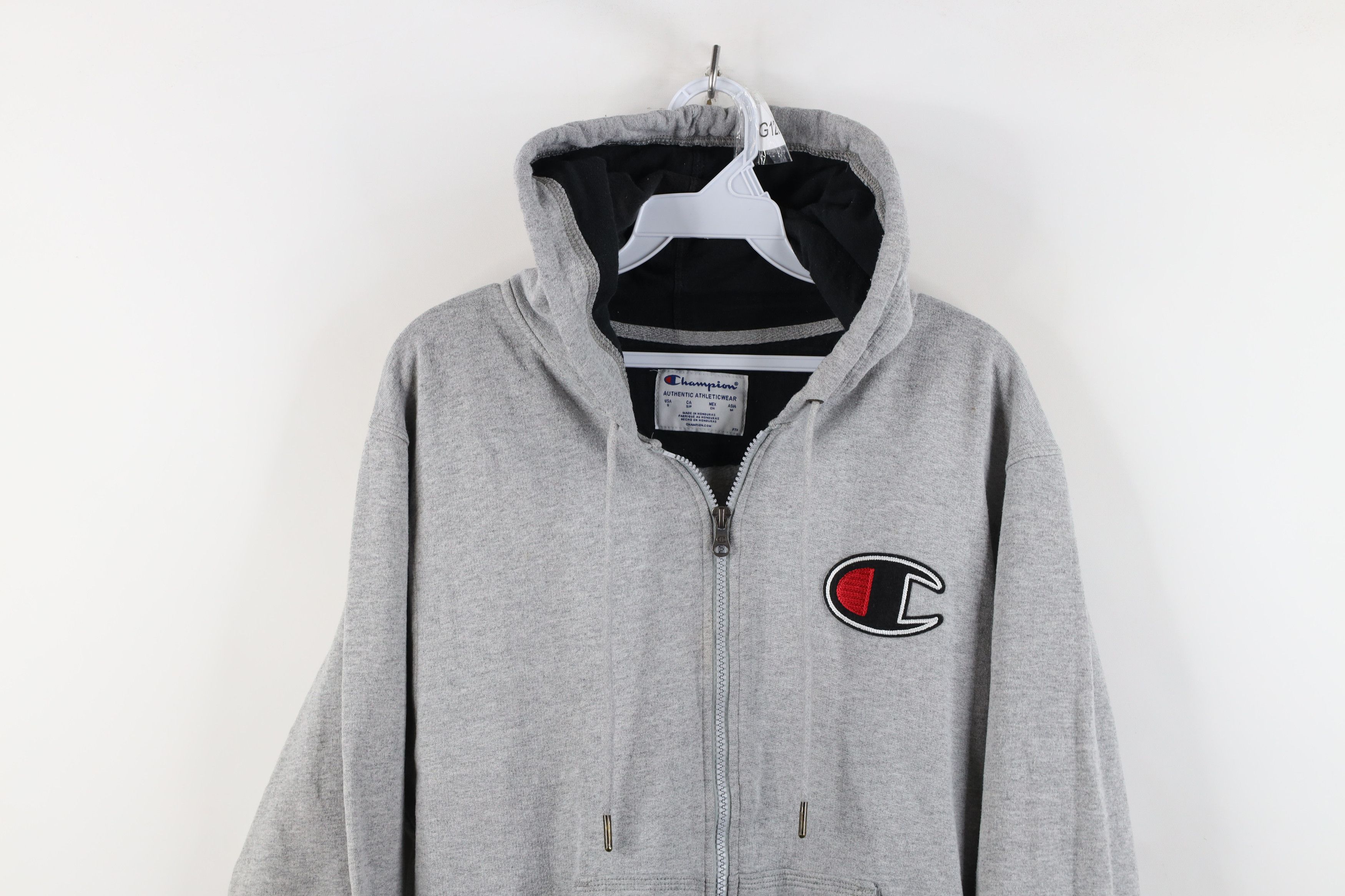 Champion Vintage Y2K Champion Full Zip Hoodie Sweatshirt Heather Gray Size US S / EU 44-46 / 1 - 2 Thumbnail