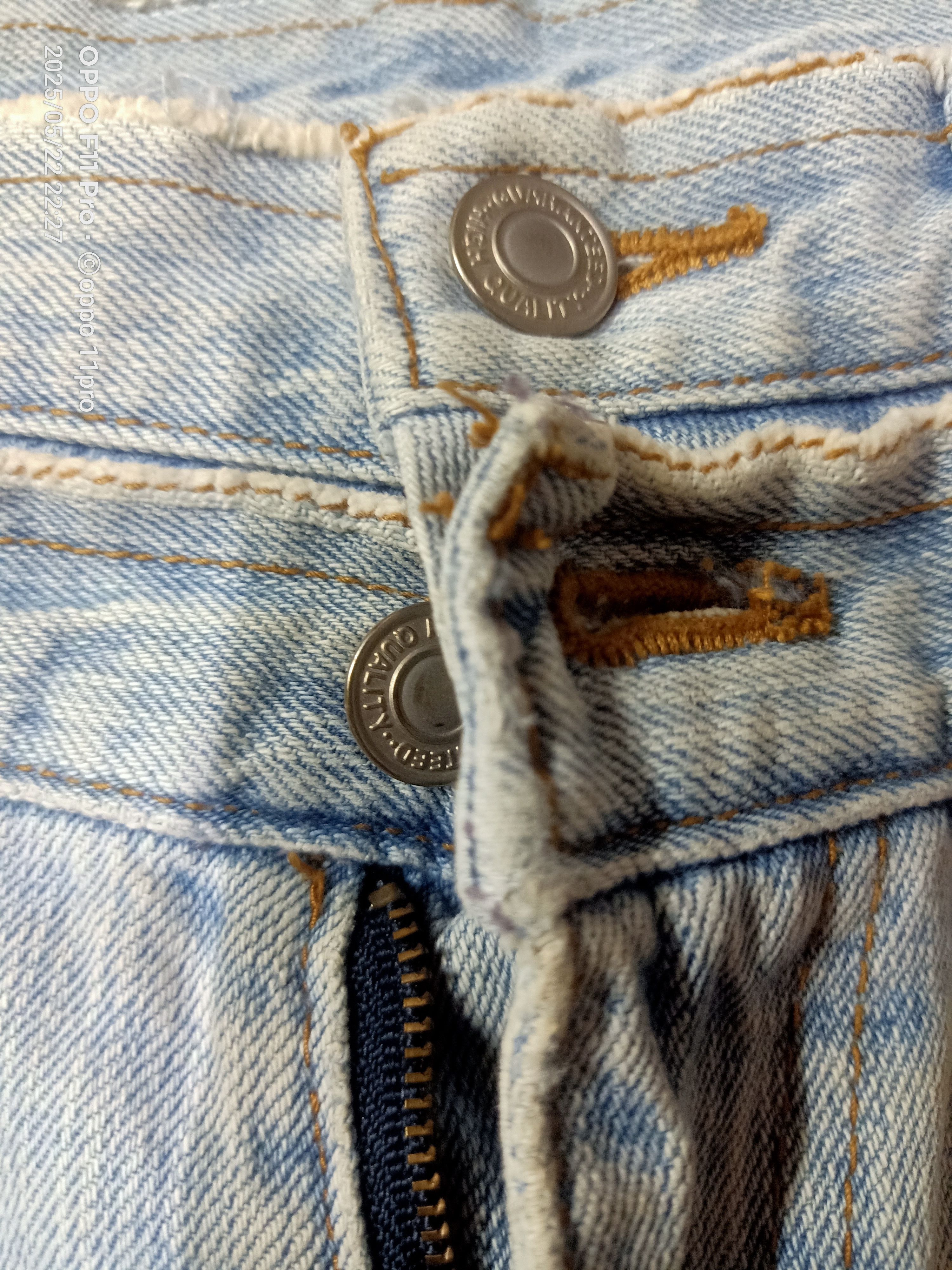 If Six Was Nine × Le Grande Bleu (L.G.B.) Unbrand Double Waist Denim Distressdenim Size US 32 / EU 48 - 8 Thumbnail