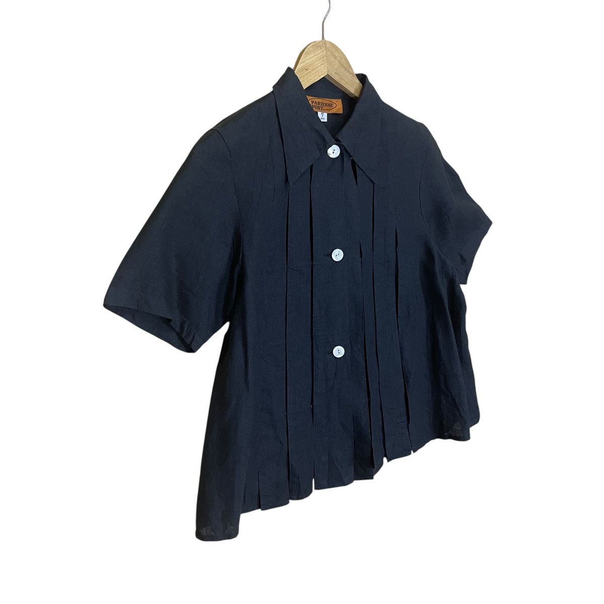 Japanese Brand Vintage 90s Parienne Sport Button Shirts Size M / US 6-8 / IT 42-44 - 2 Thumbnail