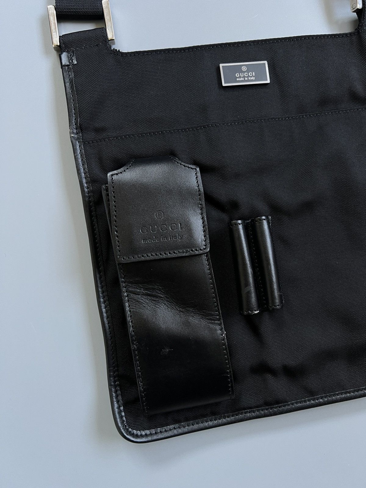 Gucci Authentic Gucci Tech Nylon Crossbody Bag Utility Pocket Size ONE SIZE - 7 Thumbnail