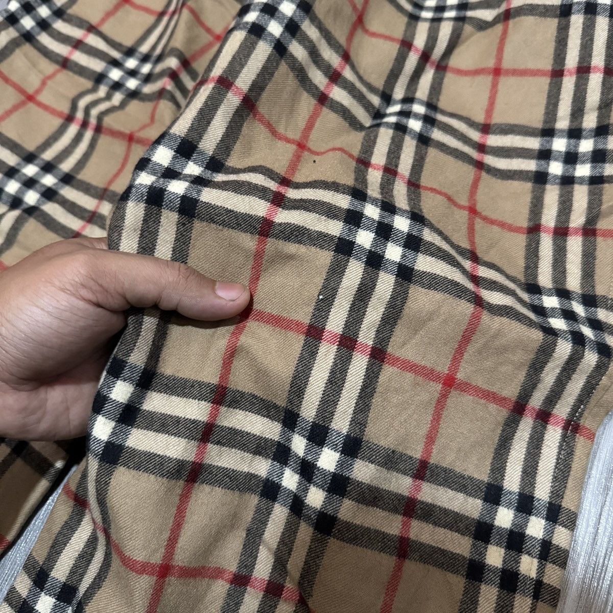 Burberry Burberry Nova Check Wool Pants Size US 34 / EU 50 - 9 Thumbnail