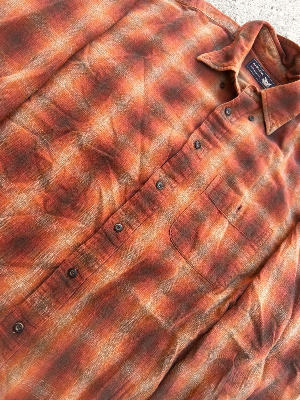 Arrow Super clean vintage arrow flannel button up Size US L / EU 52-54 / 3 - 4 Thumbnail