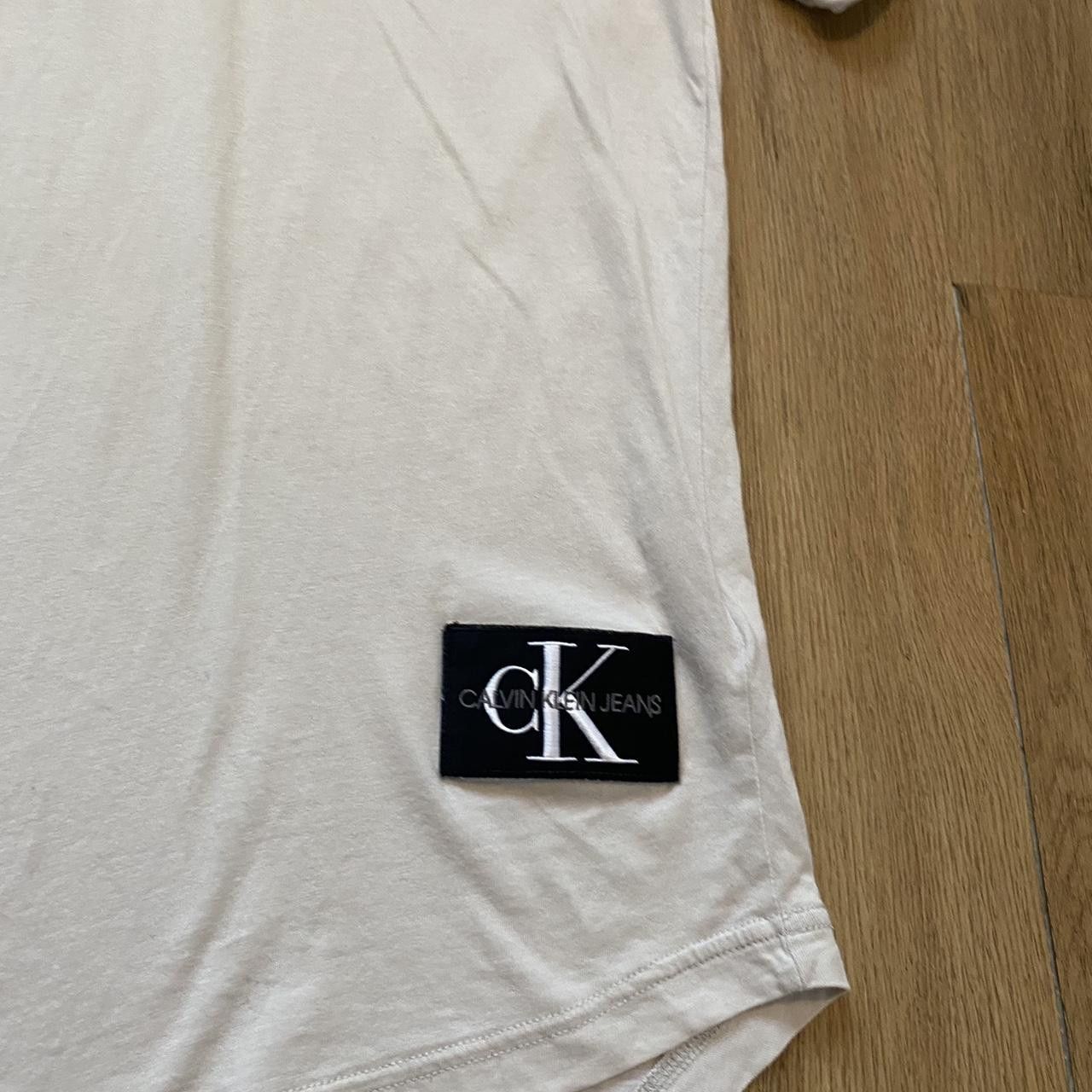 Calvin Klein Calvin Klein T-shirt Cream Size US M / EU 48-50 / 2 - 3 Thumbnail