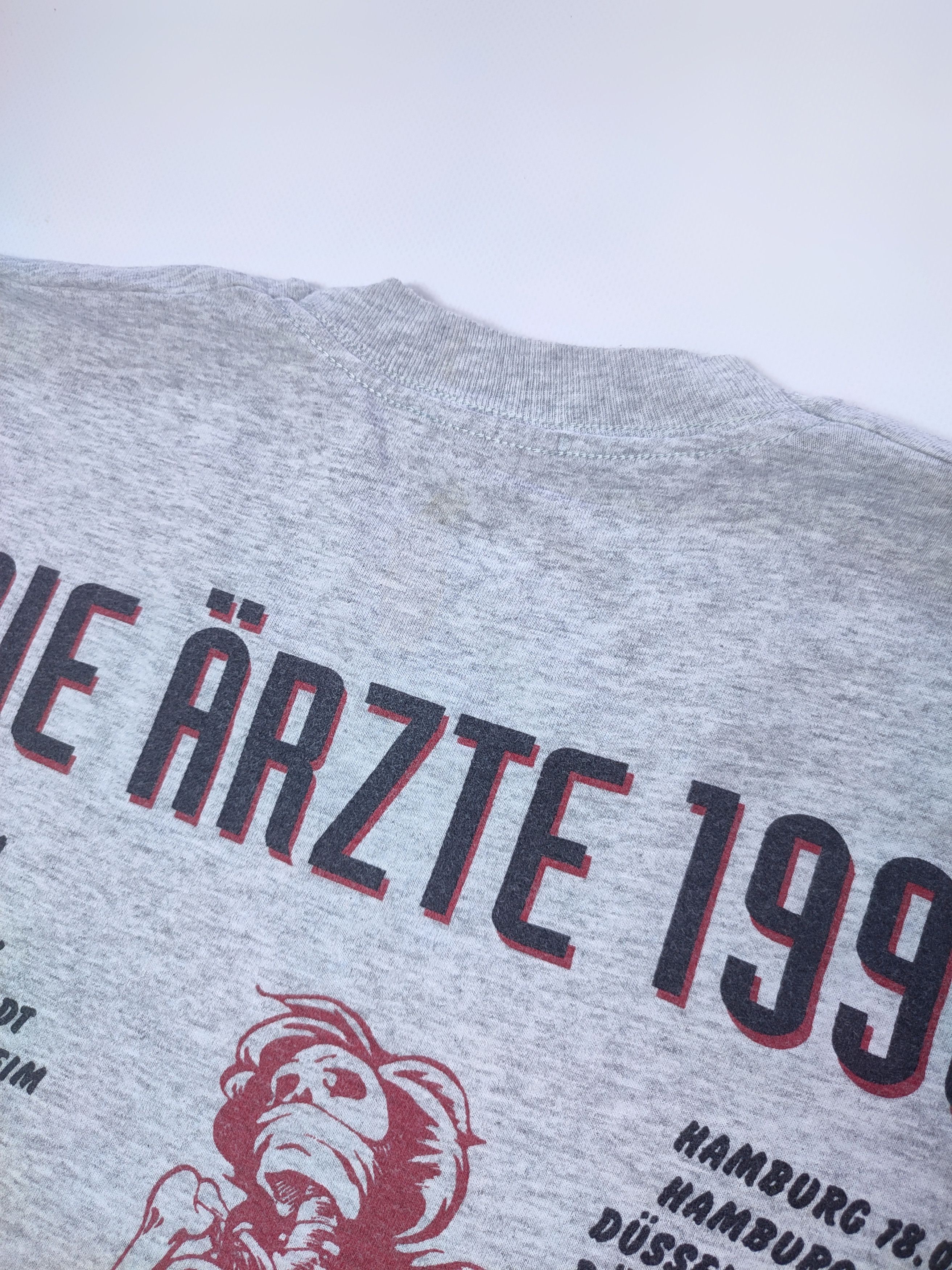 Band Tees × Vintage Die Arzte Vintage Rock Band Tour T-shirt Size US XL / EU 56 / 4 - 10 Thumbnail