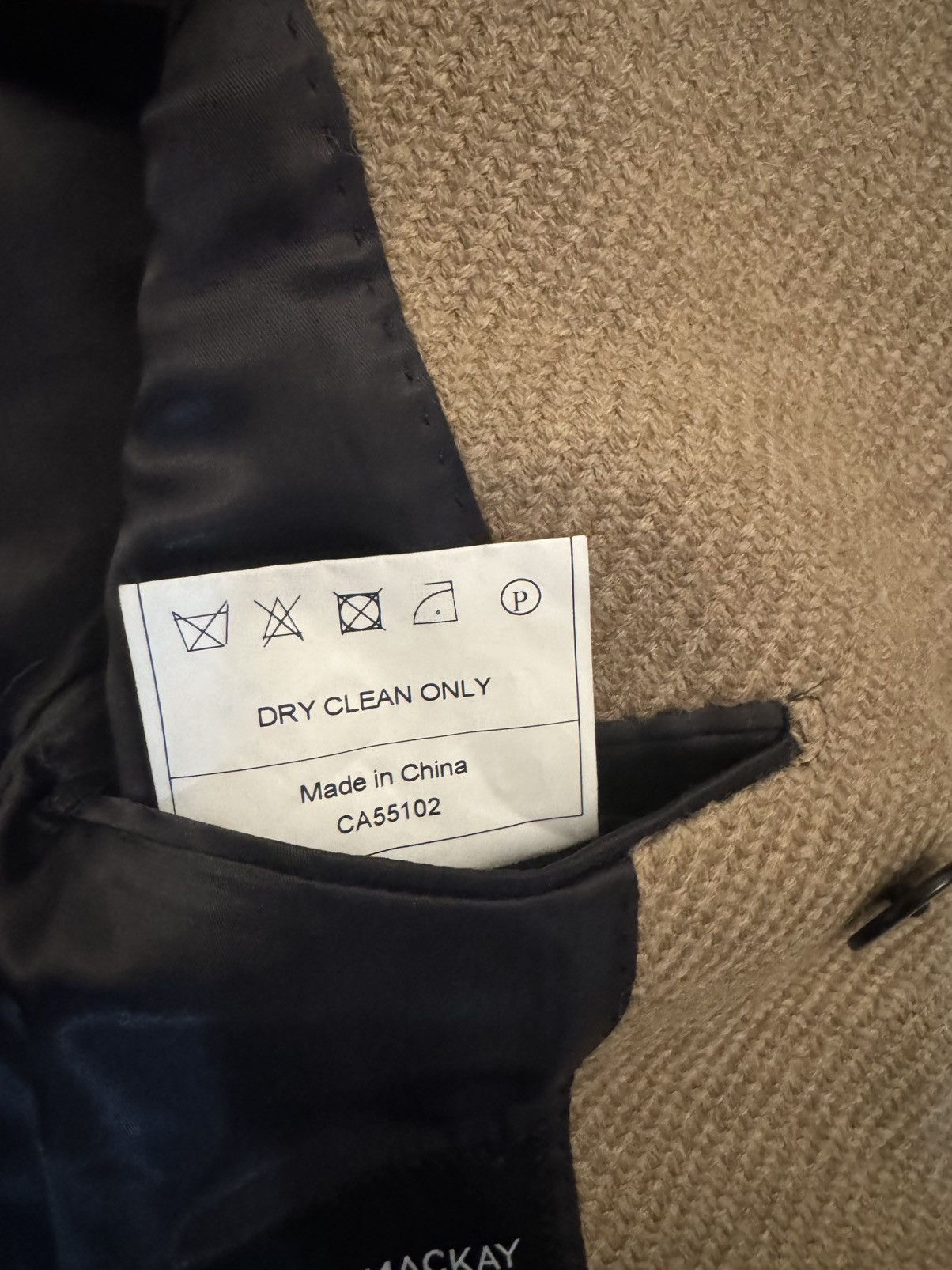 Spier & Mackay Spier and Mackay Camel Peacoat Size XS/34 Size US XS / EU 42 / 0 - 5 Thumbnail