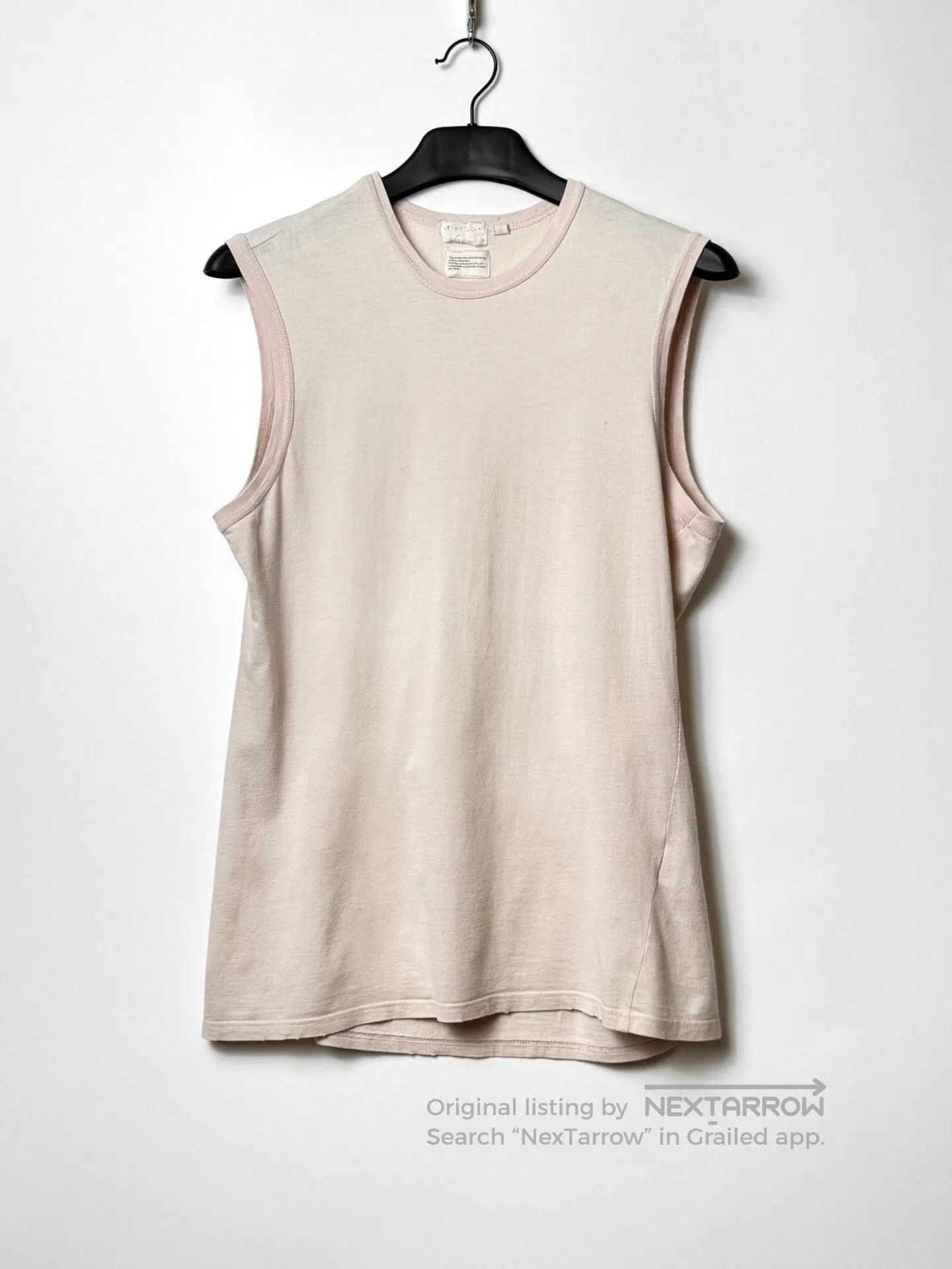 Helmut Lang Helmut Lang 1999 Special Cut Tank. Size S / US 4 / IT 40 - 1 Thumbnail