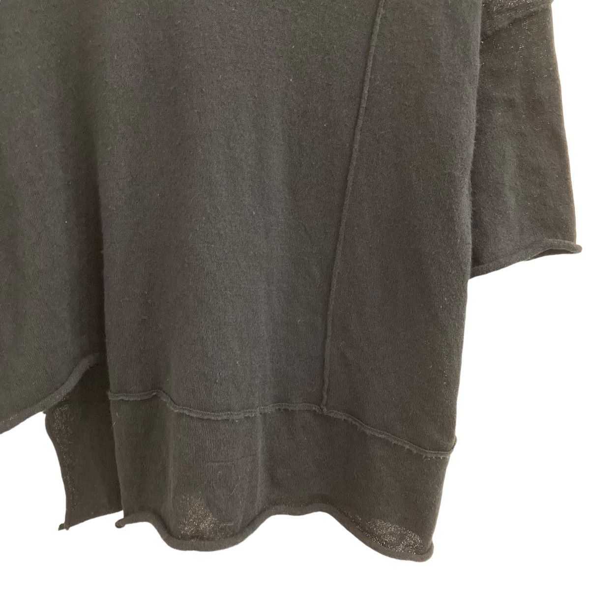 Yohji Yamamoto Yohji Yamamoto noir Short sleeve knit NN-K14-093 Size US M / EU 48-50 / 2 - 5 Thumbnail