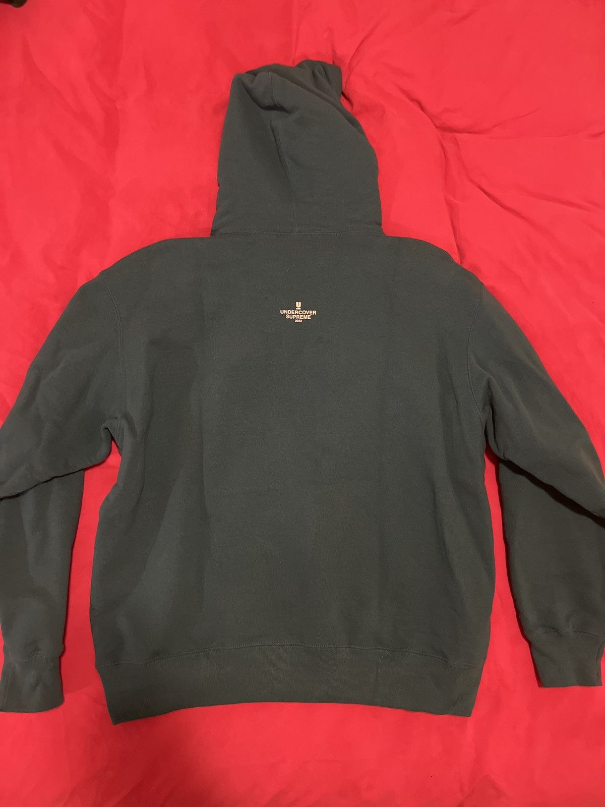 Supreme × Undercover Supreme x Undercover Anti You hoodie in teal blue Size US M / EU 48-50 / 2 - 6 Thumbnail