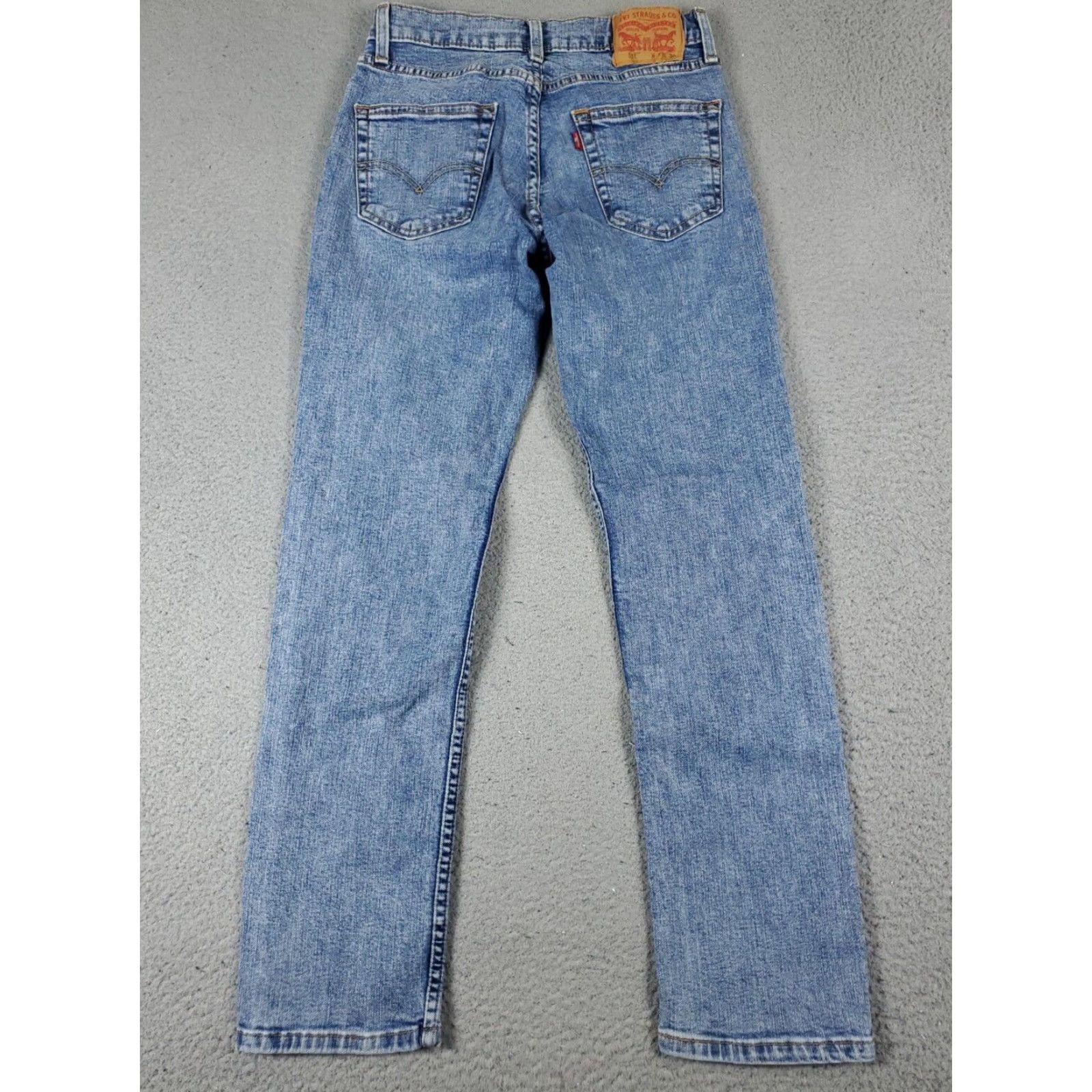 Levi's Levi's 511 Jeans Blue Slim Fit Straight Leg 29x30 Men's Denim Pants Size US 29 - 6 Thumbnail