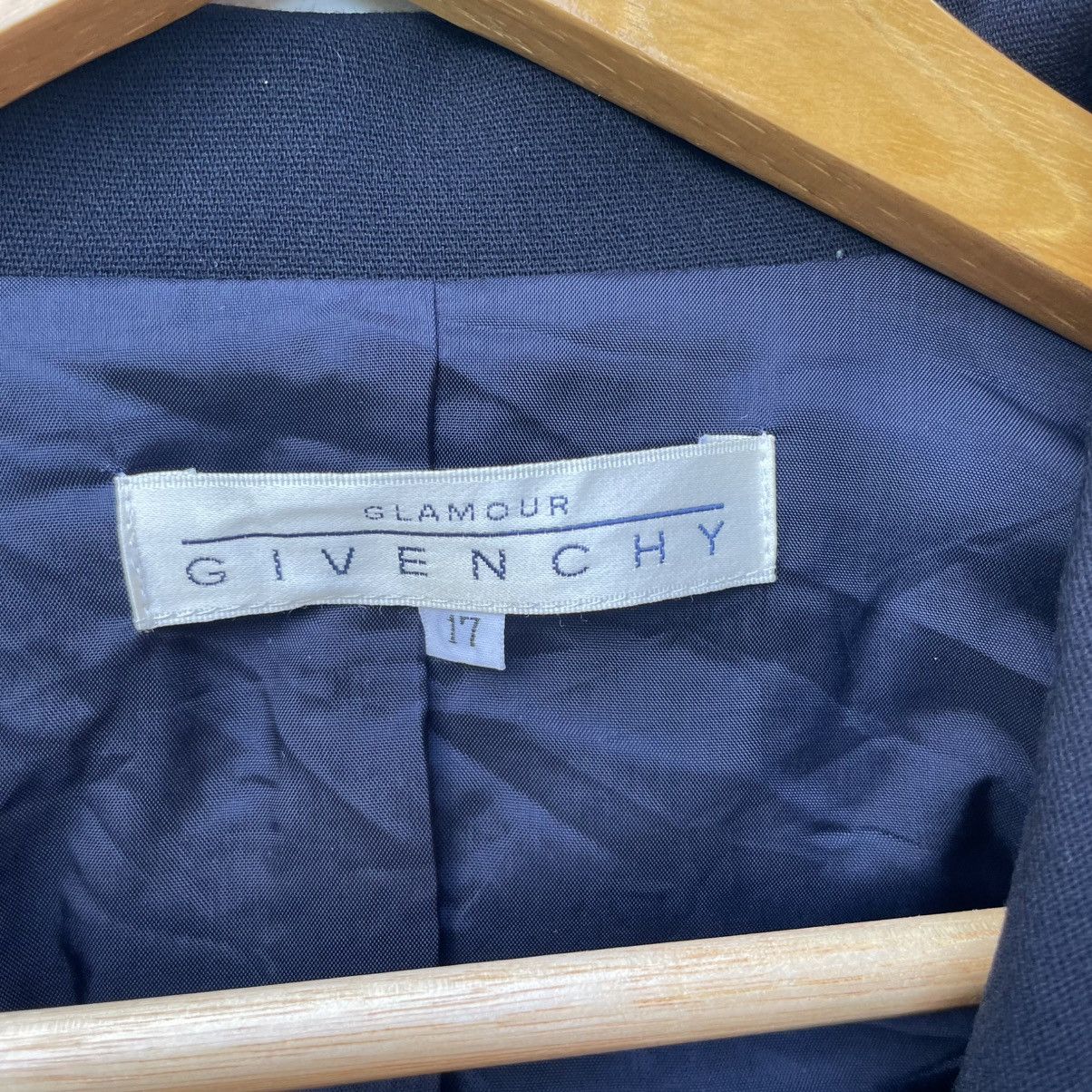 Givenchy × Vintage 💥Vintage Givenchy Glamour Dual Pocket Jacket Size M / US 6-8 / IT 42-44 - 5 Thumbnail