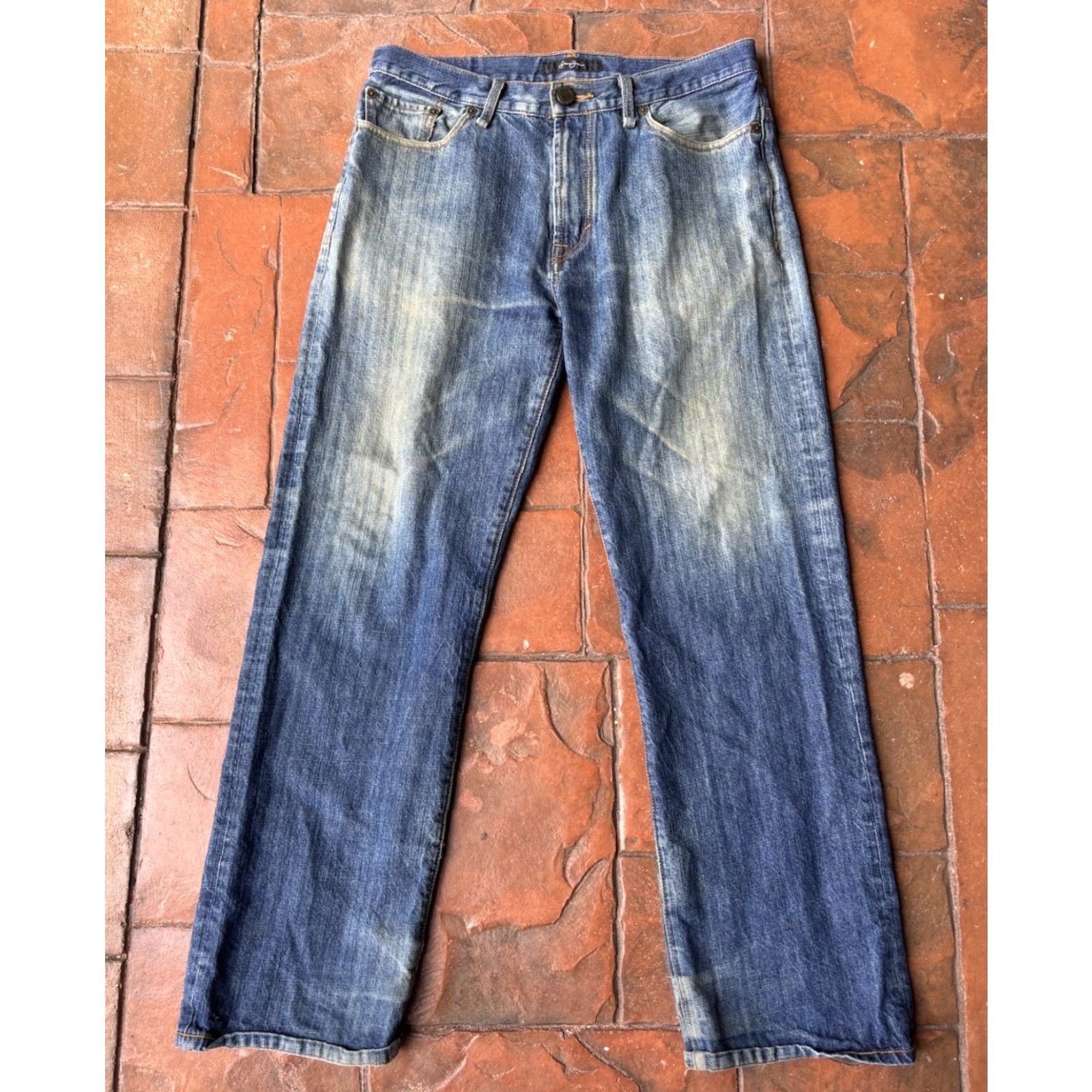Sean John VINTAGE Sean John Jeans 34x31 Denim Blue Embroidered Hip Hop City Streetwear Mens Jeans Size US 34 / EU 50 - 2 Thumbnail