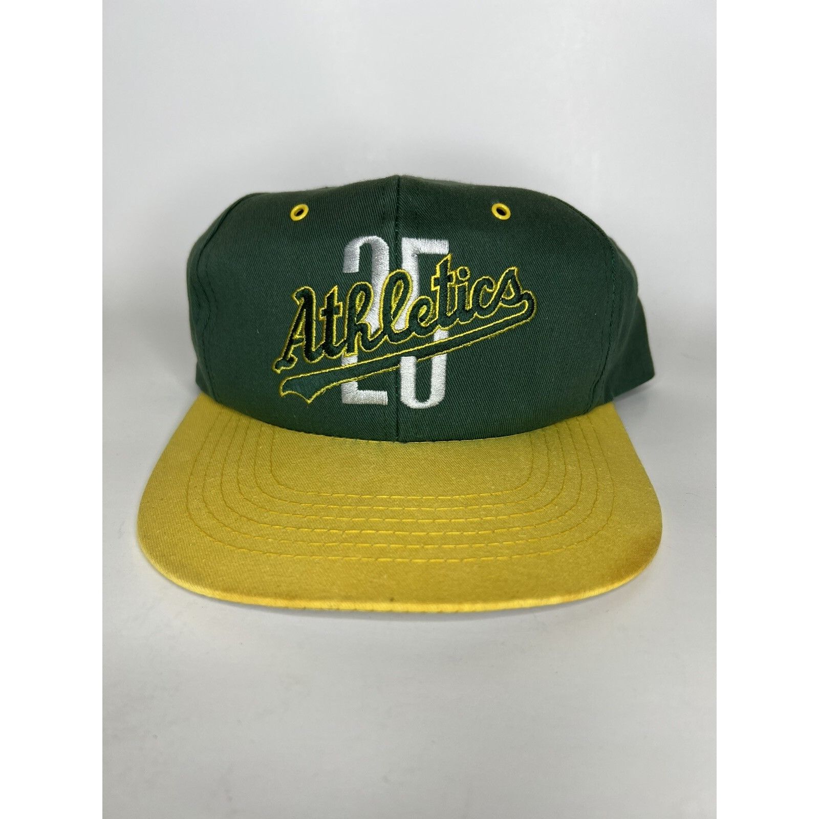 Other Vintage Oakland Athletics Snapback Hat Cap "25th Anniversary Size ONE SIZE - 2 Thumbnail