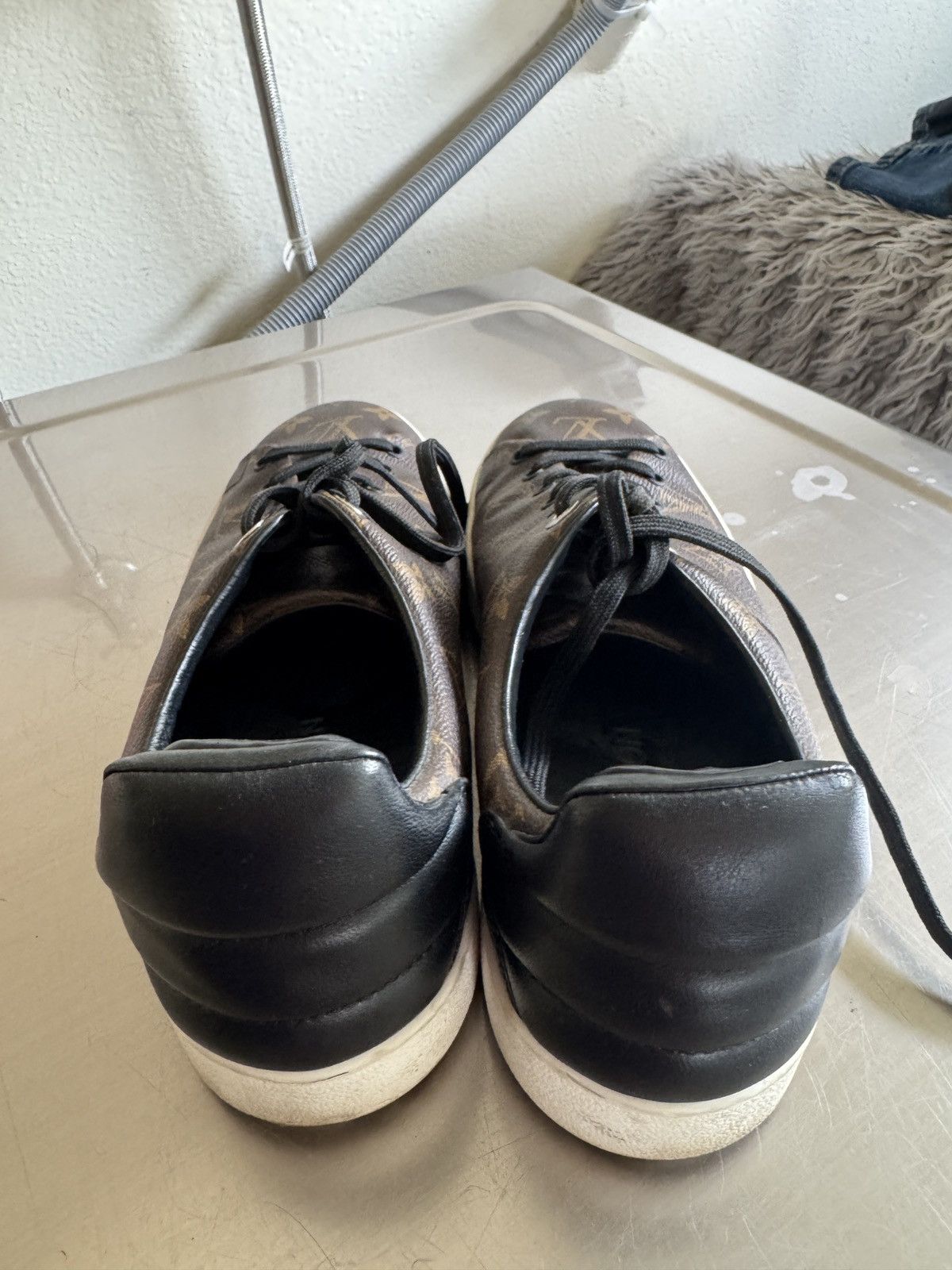 Louis Vuitton Louis Vuitton Frontrow sneakers size 7 UK Size US 8 / EU 41 - 6 Thumbnail