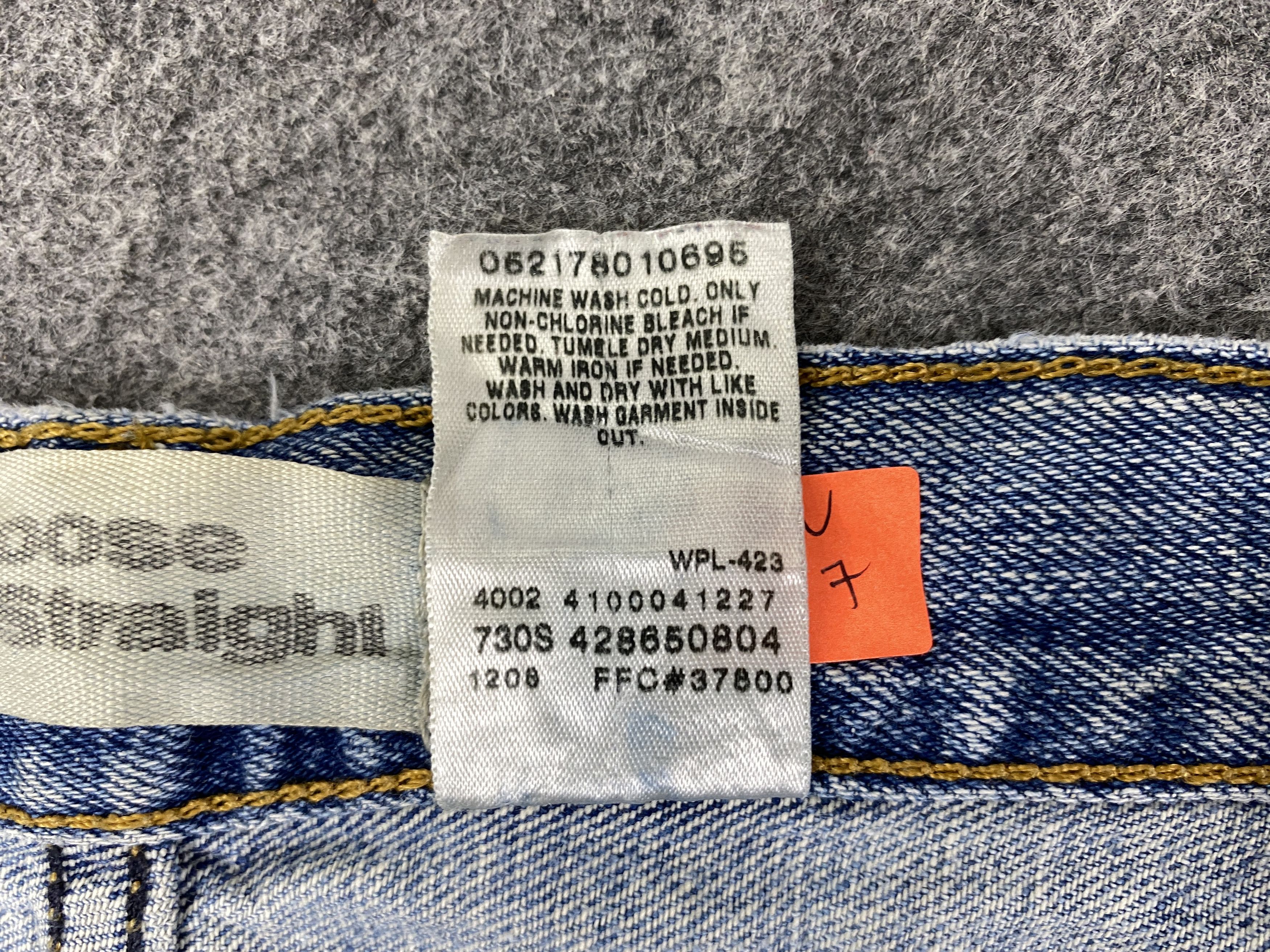 Levi's Dirty Used Blue Vintage Levi's 569 30x30 Denim -JN1717 Size US 30 / EU 46 - 9 Thumbnail
