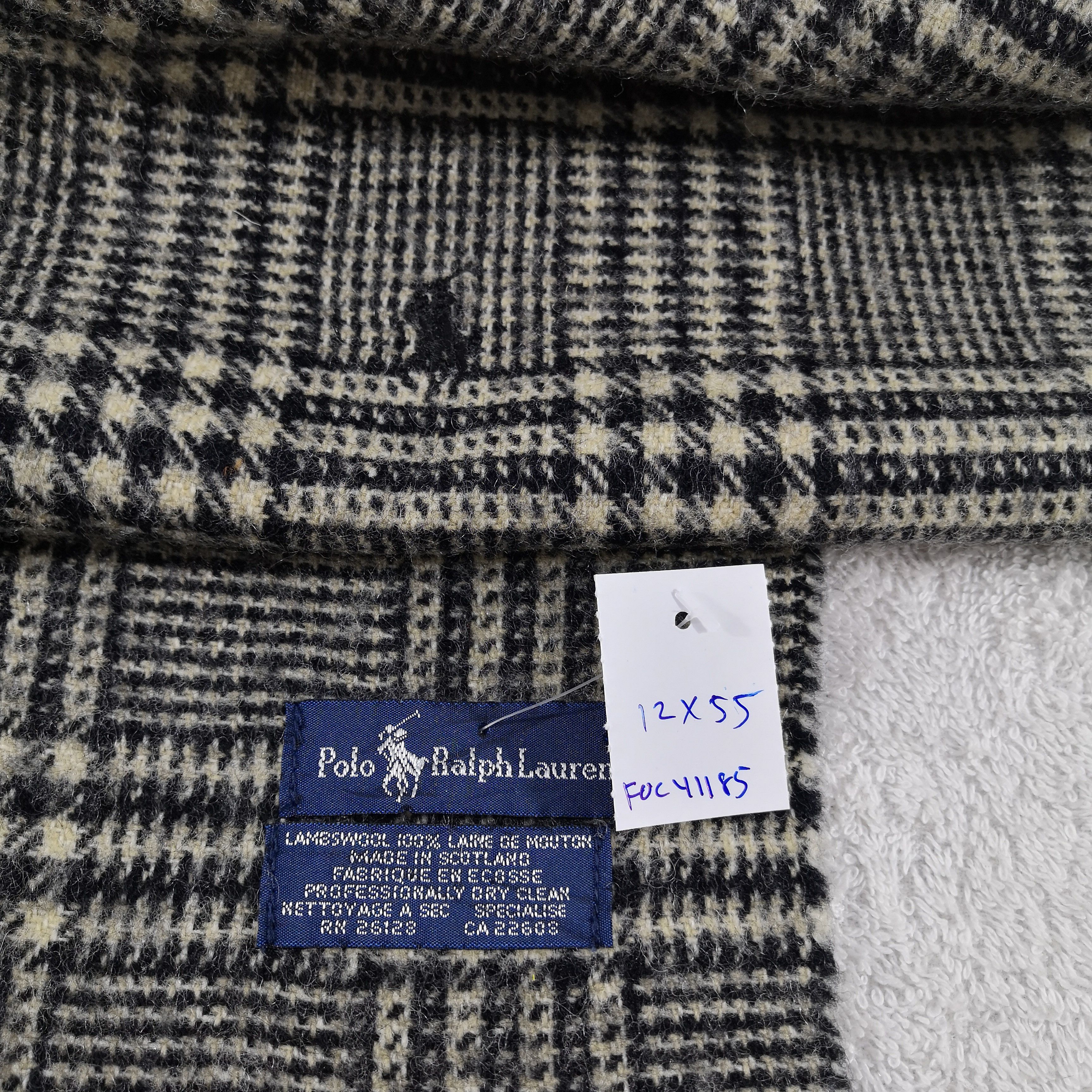 Polo Ralph Lauren Vintage Polo Ralph Lauren Scarf Muffler Wool Scarves Size ONE SIZE - 4 Thumbnail