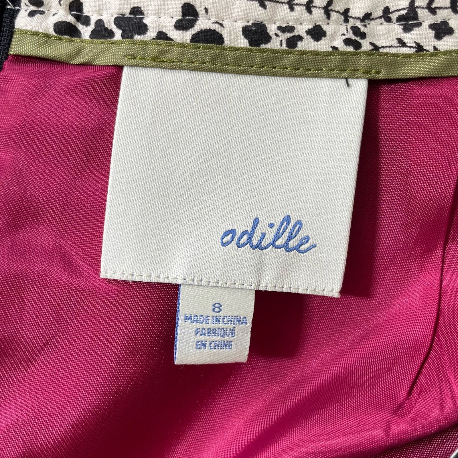 Anthropologie Odille Anthropologie Black Ruffle Front Straight Skirt - 8 Size 30" / US 8 / IT 44 - 4 Thumbnail