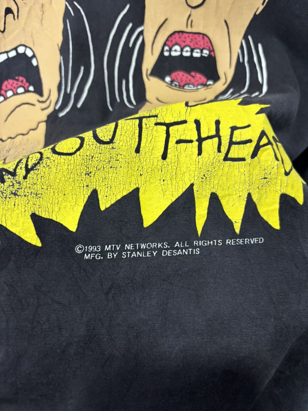 Mtv Vintage Beavis & Butthead By Stanley Desantis Tshirt Size US XL / EU 56 / 4 - 3 Thumbnail