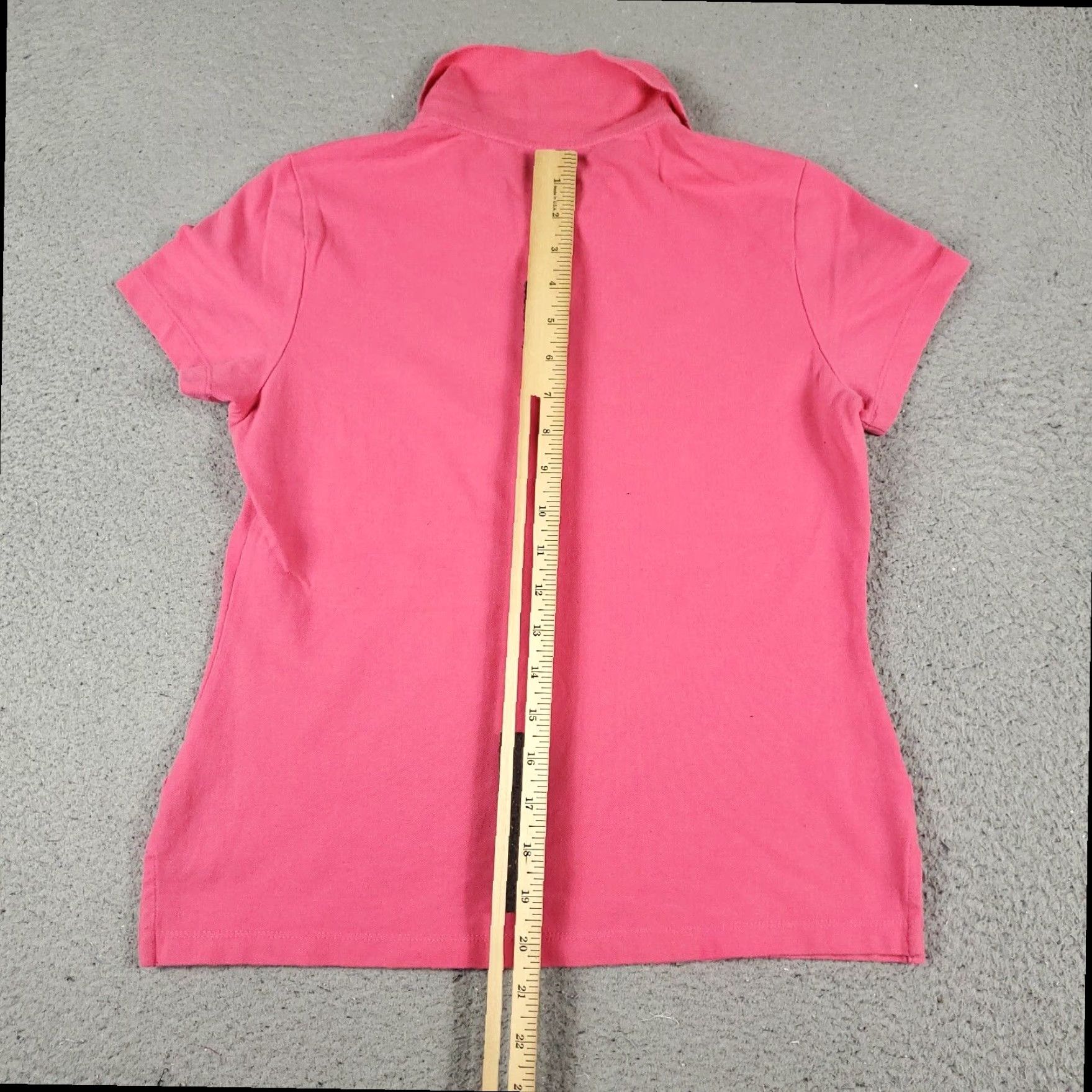 Tommy Hilfiger Tommy Hilfiger Polo Shirt Women's Medium Pink Short Sleeve Collared Size M / US 6-8 / IT 42-44 - 3 Thumbnail
