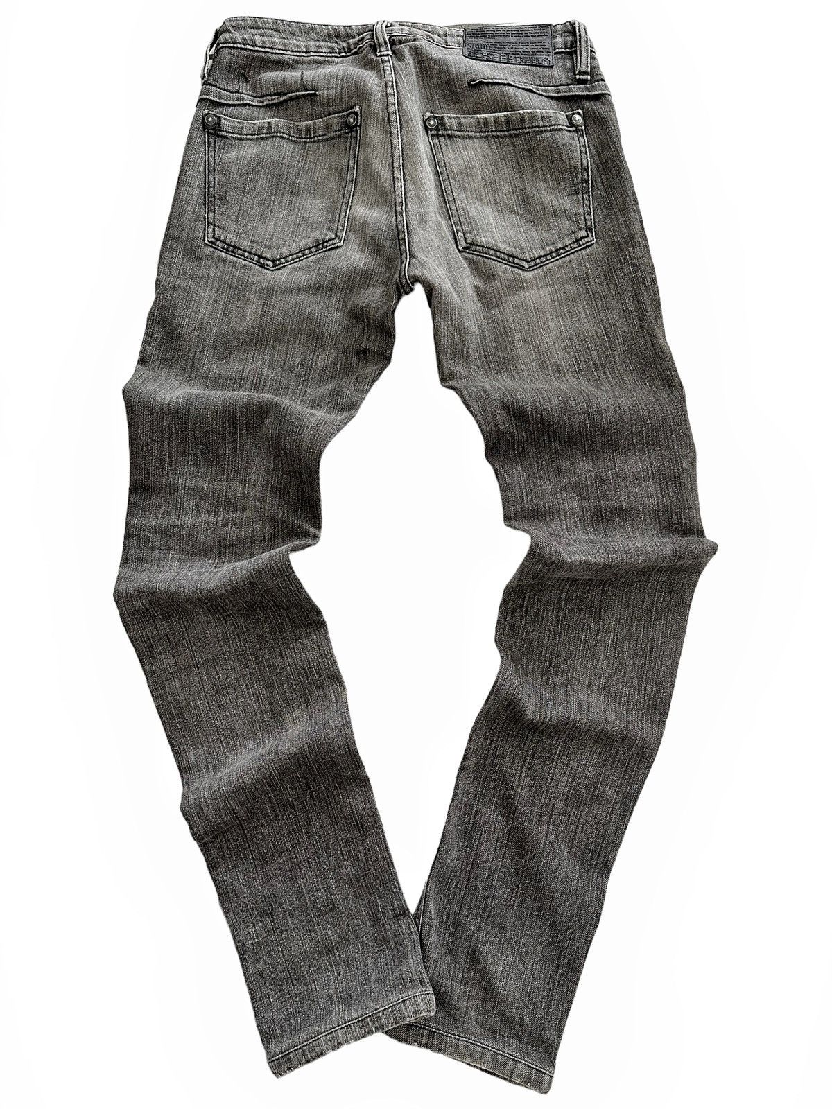 John Galliano Sz44 2008 Runway Pistol Gun Illusion Denim Size US 28 / EU 44 - 8 Thumbnail