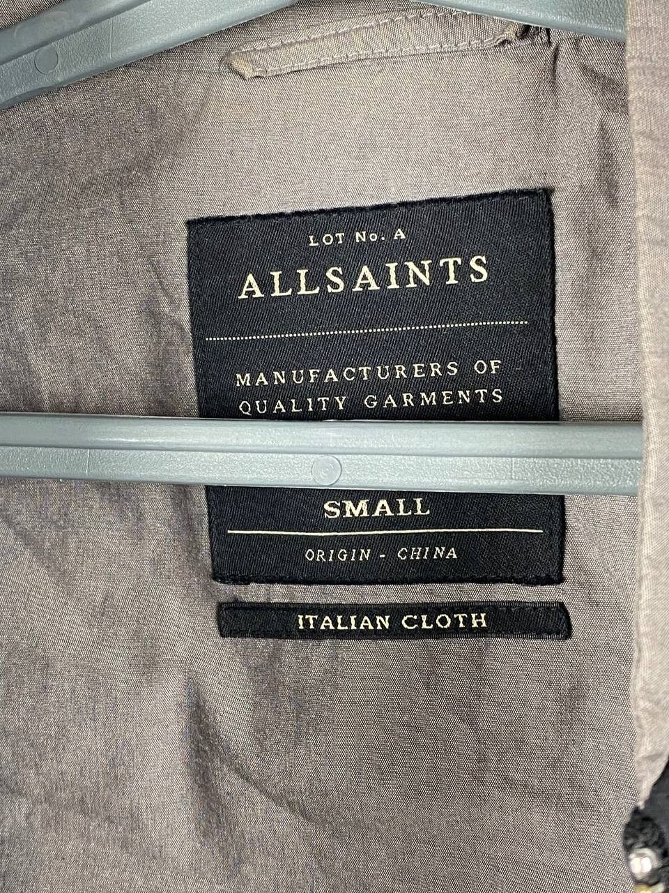 Allsaints All Saints Cotton Bomber Jacket Casual Streetwear Size US S / EU 44-46 / 1 - 7 Thumbnail