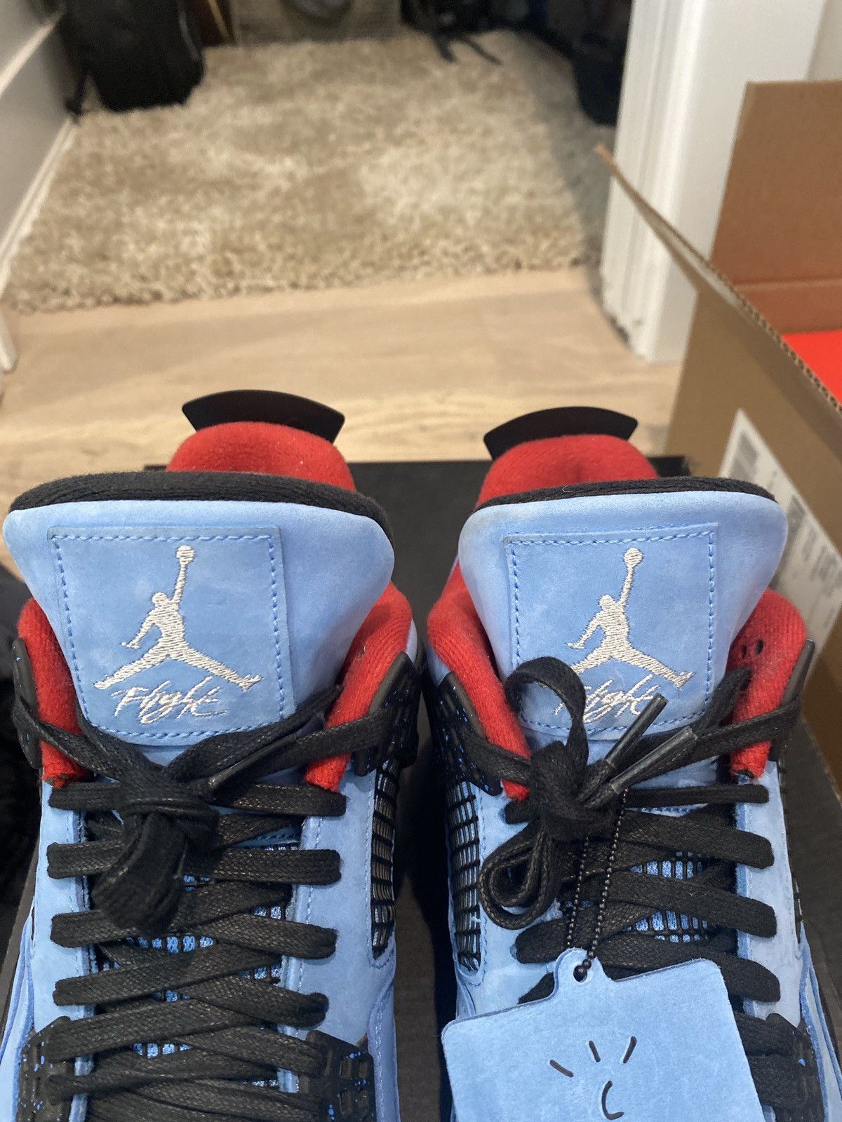 Jordan Brand Air Jordan 4 Retro Travis Scott Cactus Jack Size US 12 / EU 45 - 8 Thumbnail