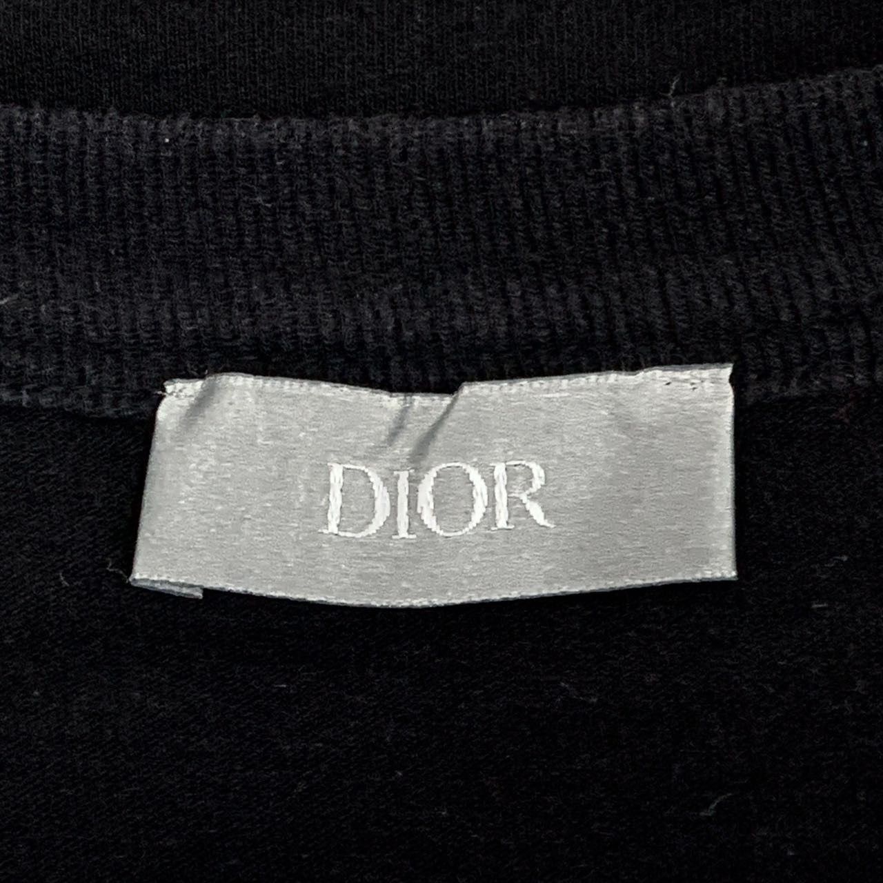 Dior Black Short-Sleeve T-Shirt with Circular Emblem Size US M / EU 48-50 / 2 - 5 Thumbnail