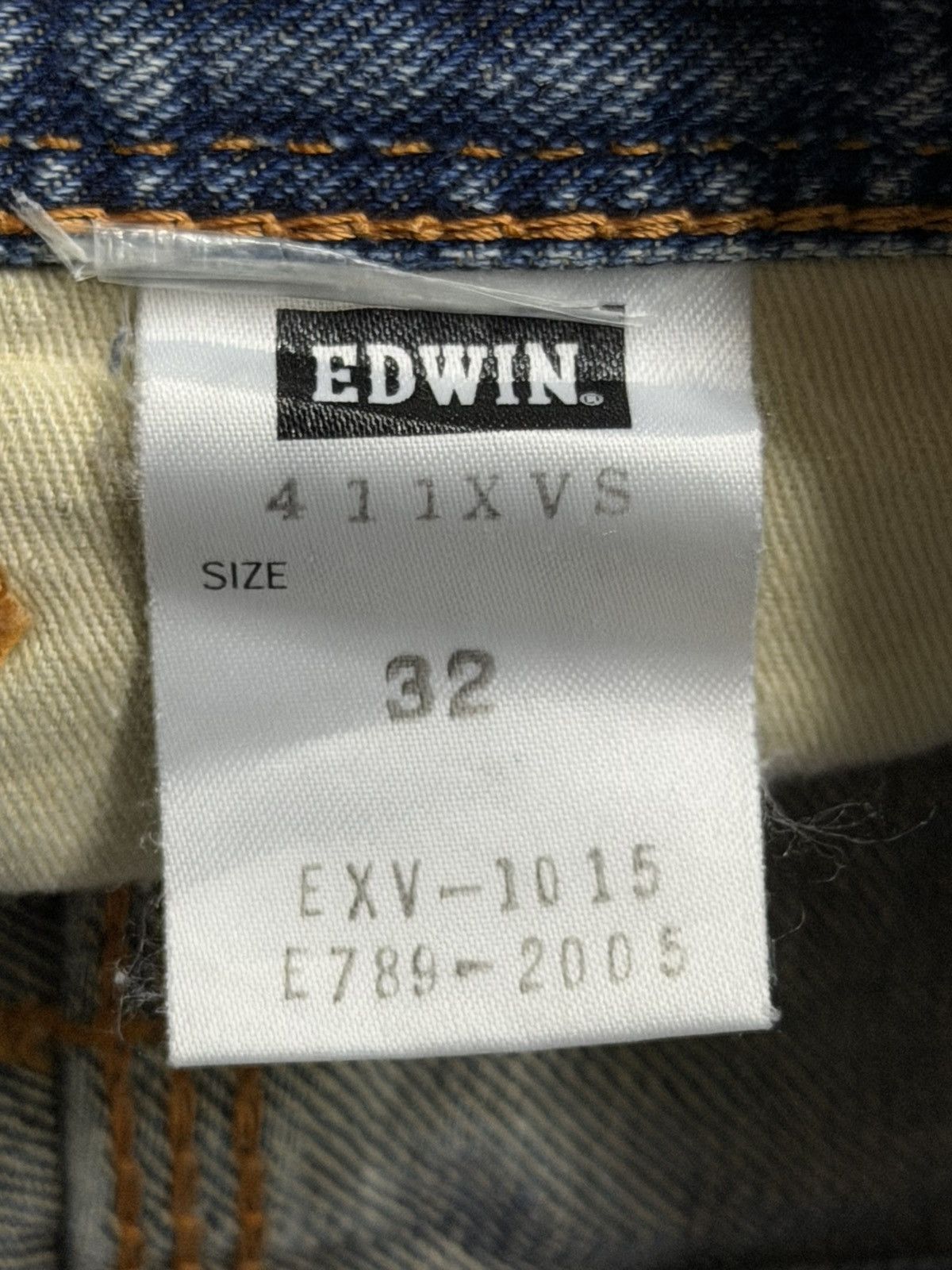 Edwin Vintage Edwin 411XVS Japan Denim Jeans | Y2K Bootcut | W34 Size US 34 / EU 50 - 15 Thumbnail