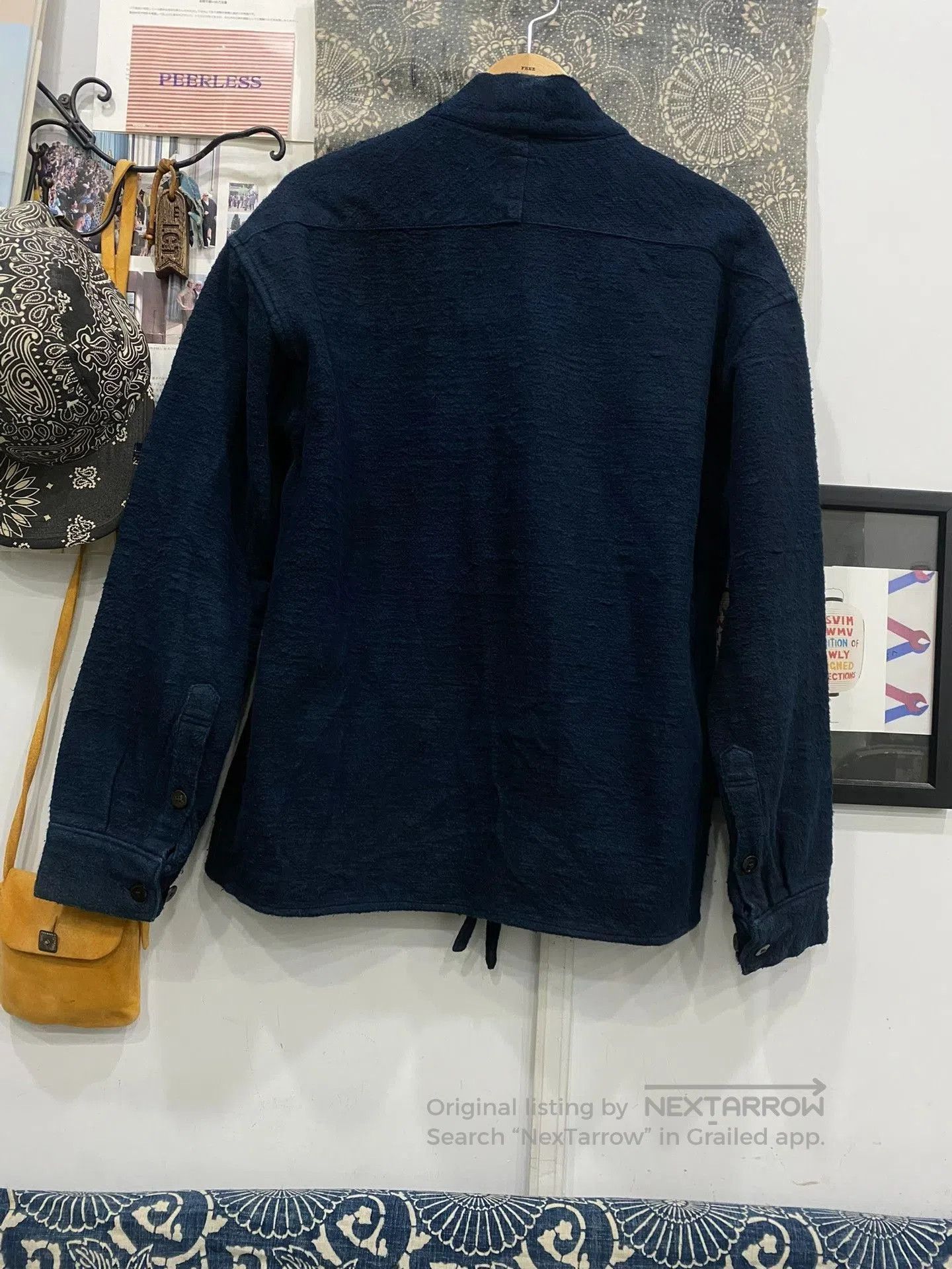 Visvim visvim lhamo shirt in dark indigo. Size US S / EU 44-46 / 1 - 2 Thumbnail