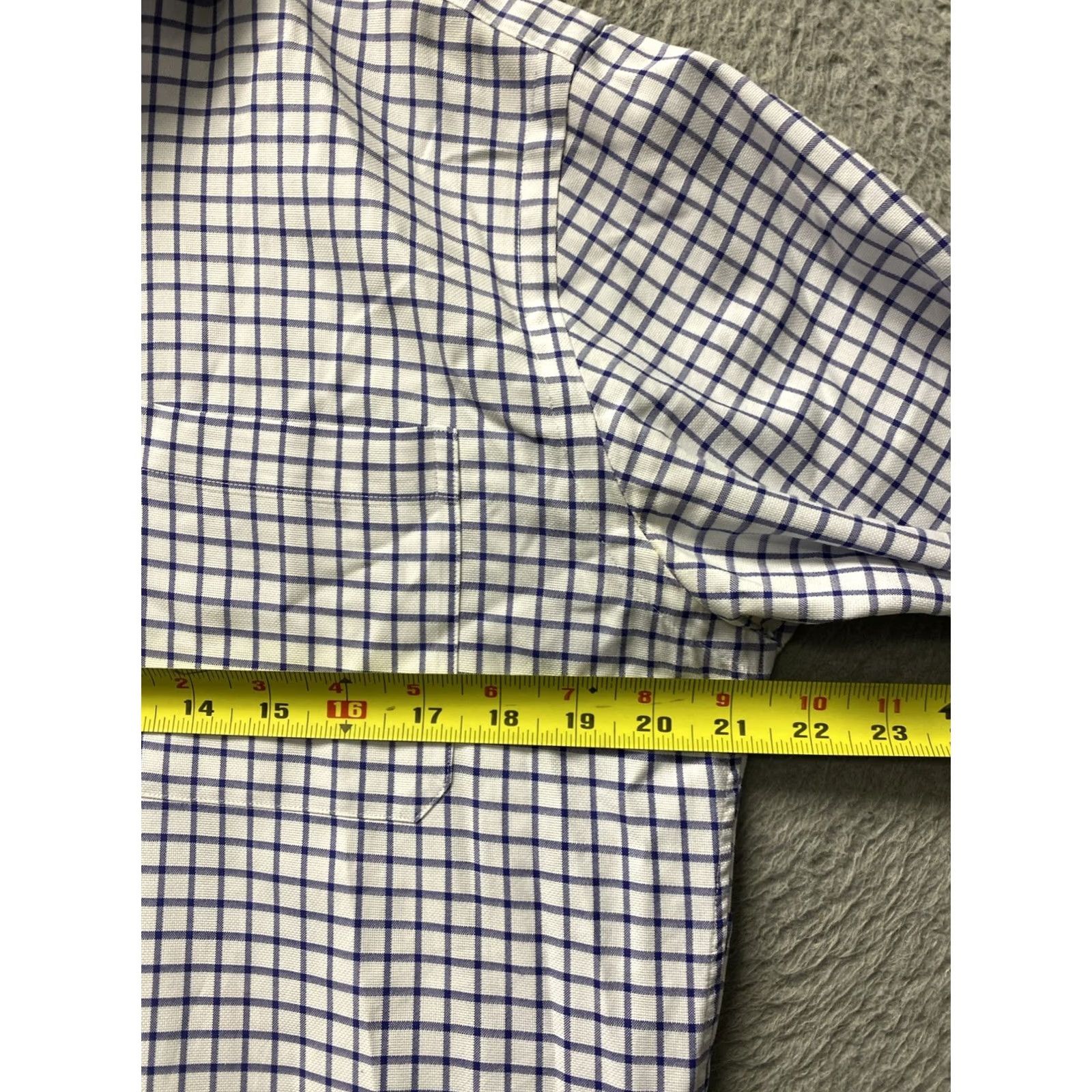 Neiman Marcus VINTAGE Neiman Marcus Button Shirt Mens Medium Blue Check Long Sleeve /0832 Size US M / EU 48-50 / 2 - 7 Thumbnail