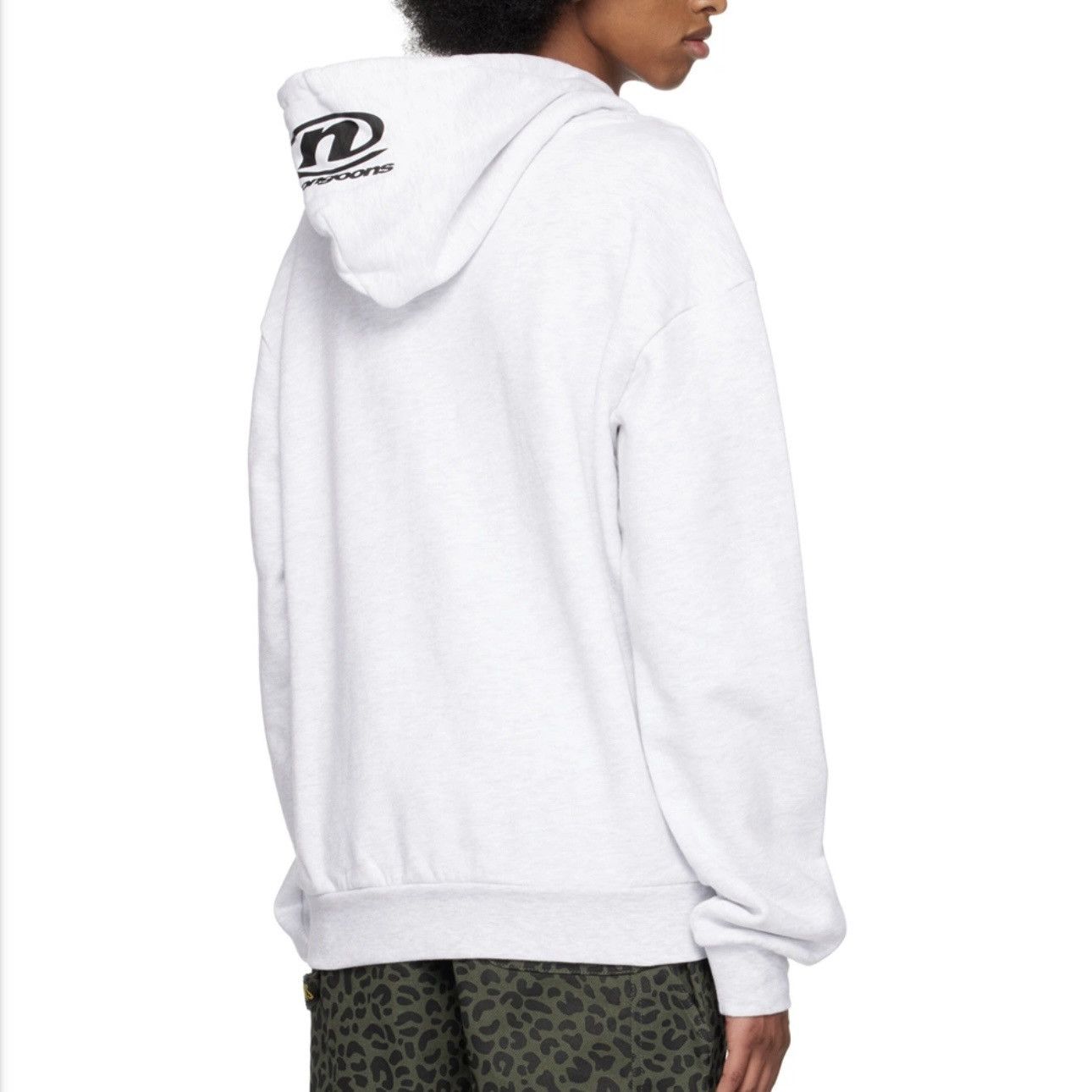 Noon Goons × SSENSE Noon Goons Gray Circle N Hoodie Size US S / EU 44-46 / 1 - 2 Thumbnail