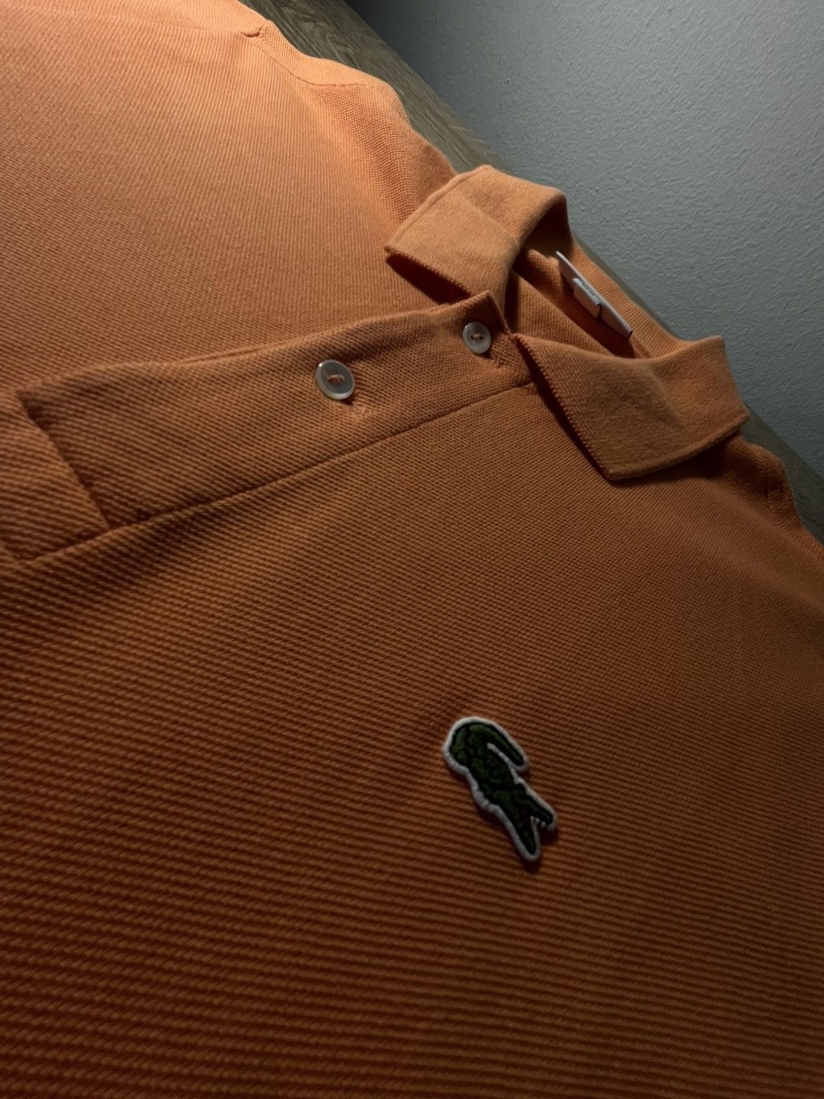 Lacoste Orange lacoste polo shirt Size US L / EU 52-54 / 3 - 5 Thumbnail