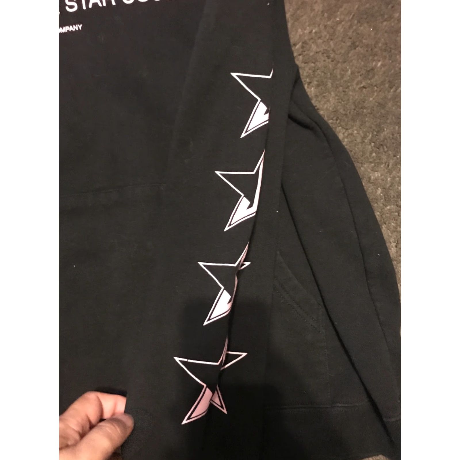 Vintage VINTAGE Jeffree Star Hoodie XL Black Pink Logo Pullover Long Sleeve Hooded Unisex Adults Activewear Winter Fall Spring Stars Shirt Category: Hoodie Size XL / US 12-14 / IT 48-50 - 3 Thumbnail
