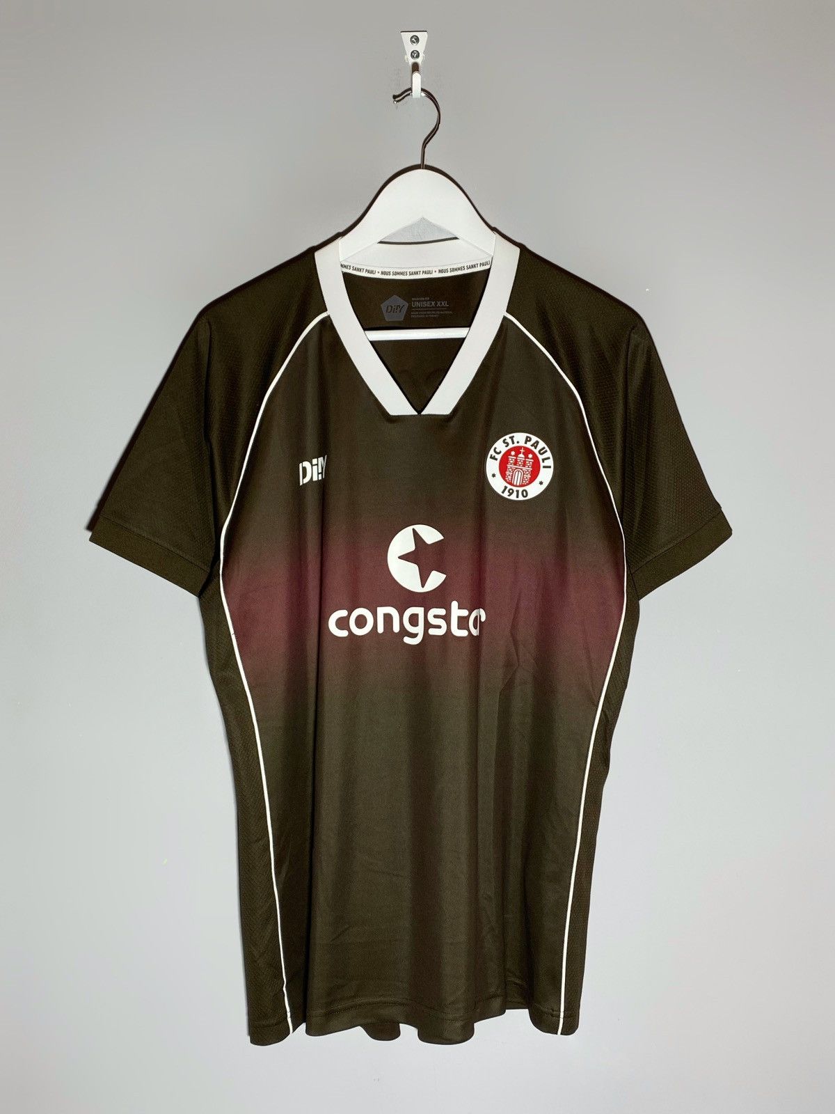 Other St. Pauli 2023/24 Home Football Shirt Soccer Jersey Size US XXL / EU 58 / 5 - 1 Thumbnail