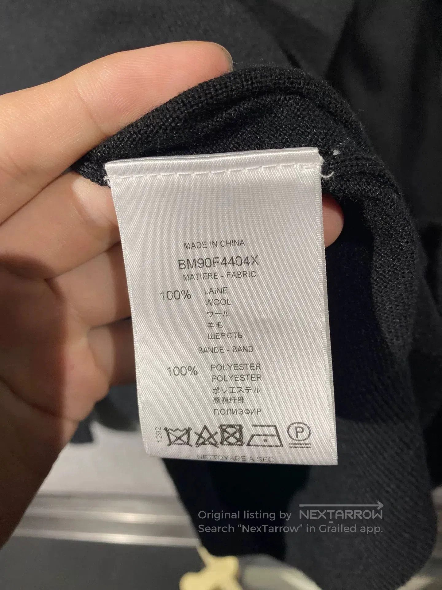 Givenchy Givenchy Black Knit Cardigan, New Condition. Size US M / EU 48-50 / 2 - 7 Thumbnail