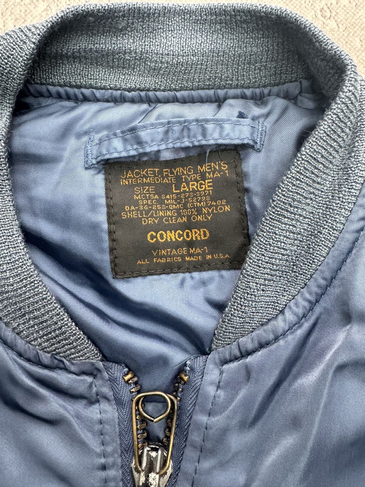 Japanese Brand Vintage MA 1 Bomber Avant Garde Ifsixwasnine Y2K Jacket Size US L / EU 52-54 / 3 - 4 Thumbnail