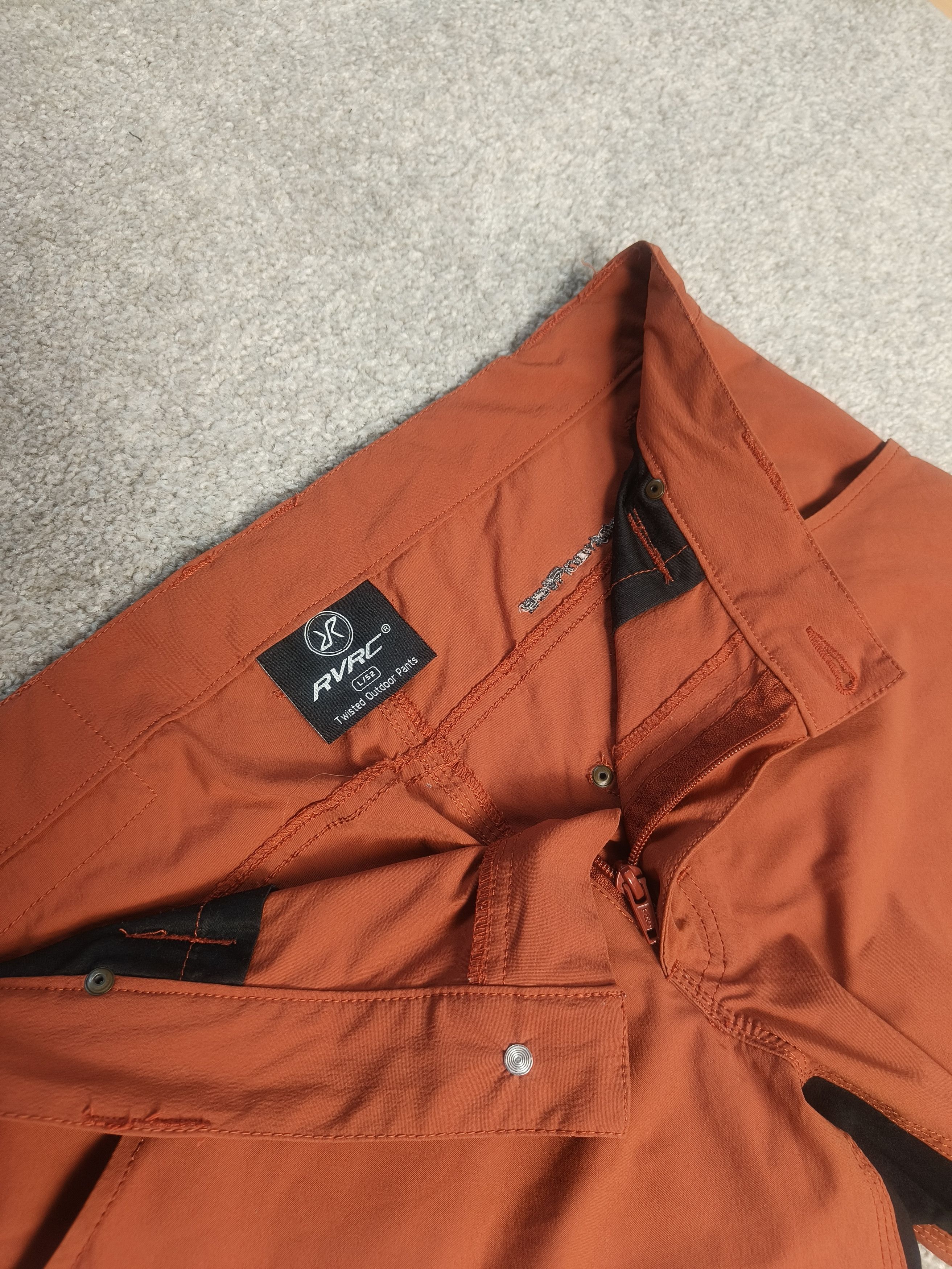 Other Revolution Race Twisted Outdoor Pants Rust Orange Size US 36 / EU 52 - 2 Thumbnail