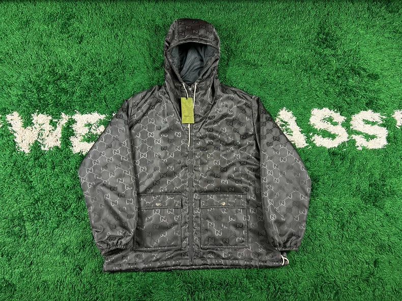 Gucci Laohuaman logo cotton suit windbreaker jacket 2503-Ne