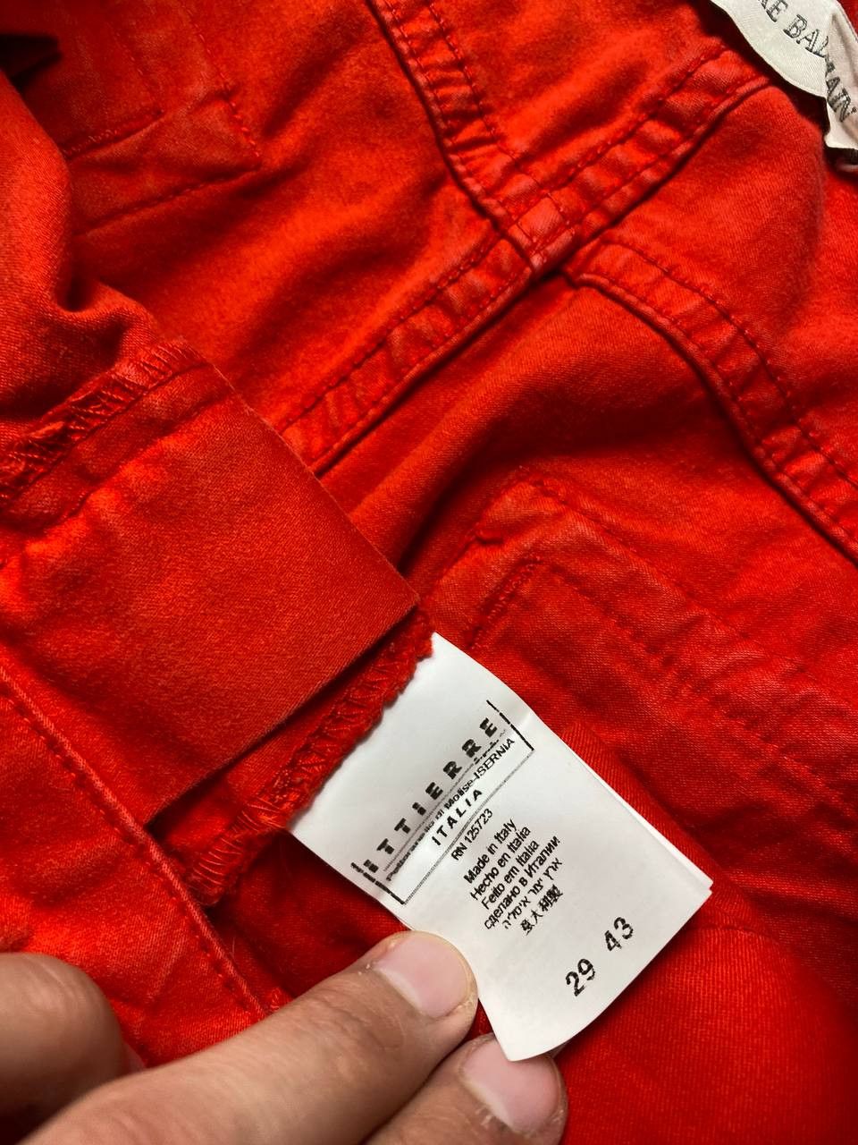 Pierre Balmain Vintage Jeans Pierre Balmain Size 29" - 4 Thumbnail