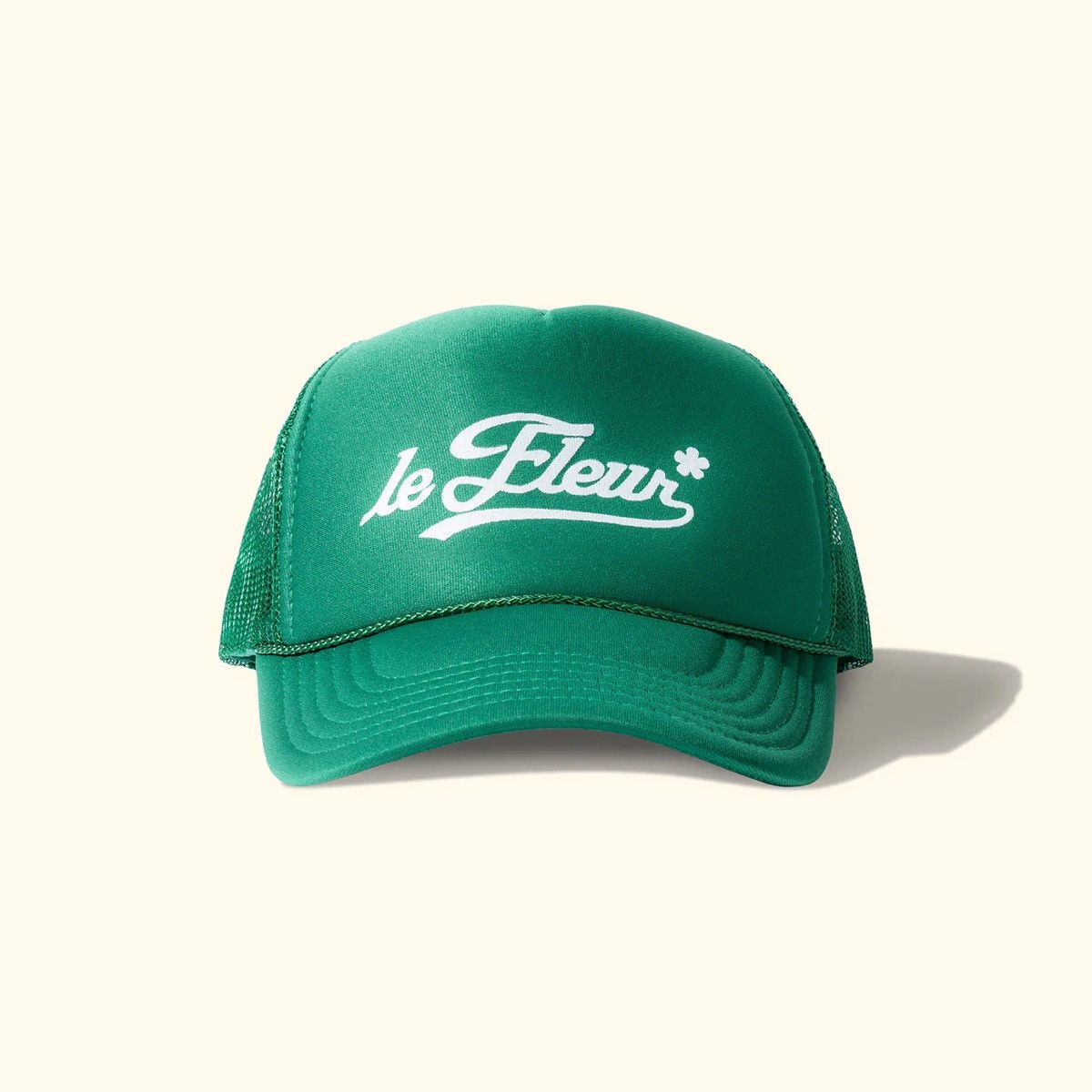 Golf le Fleur Golf le Fleur* Green Cursive Trucker Hat Size ONE SIZE - 1 Thumbnail