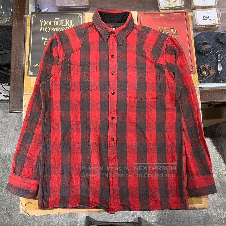 RRL Ralph Lauren RRL Ralph Lauren Vintage Plaid Shirt Size US S / EU 44-46 / 1 - 2 Thumbnail