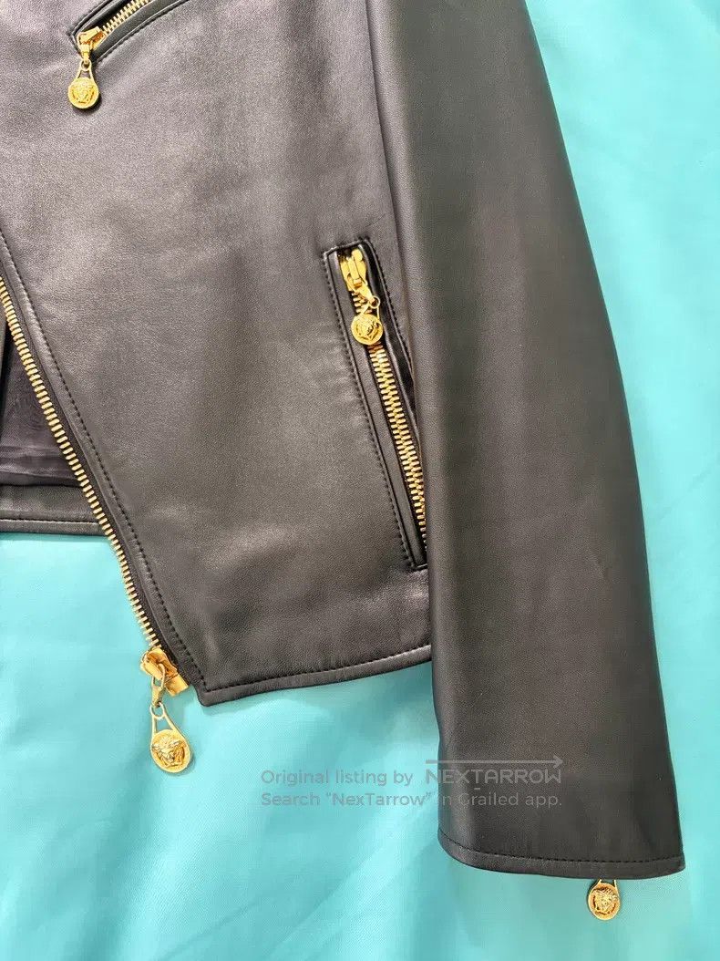 Versace Versace Imported lambskin jacket Size US L / EU 52-54 / 3 - 4 Thumbnail