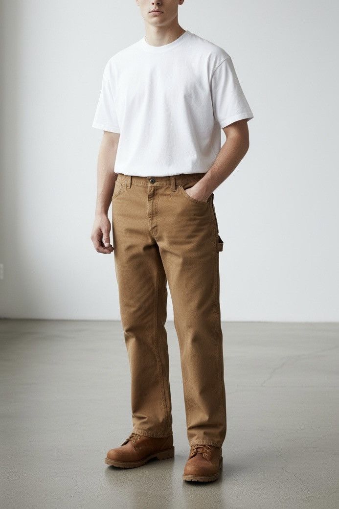 Carhartt Tan Carhartt carpenter pants #carpenterstyle Size US 38 / EU 54 - 1 Thumbnail