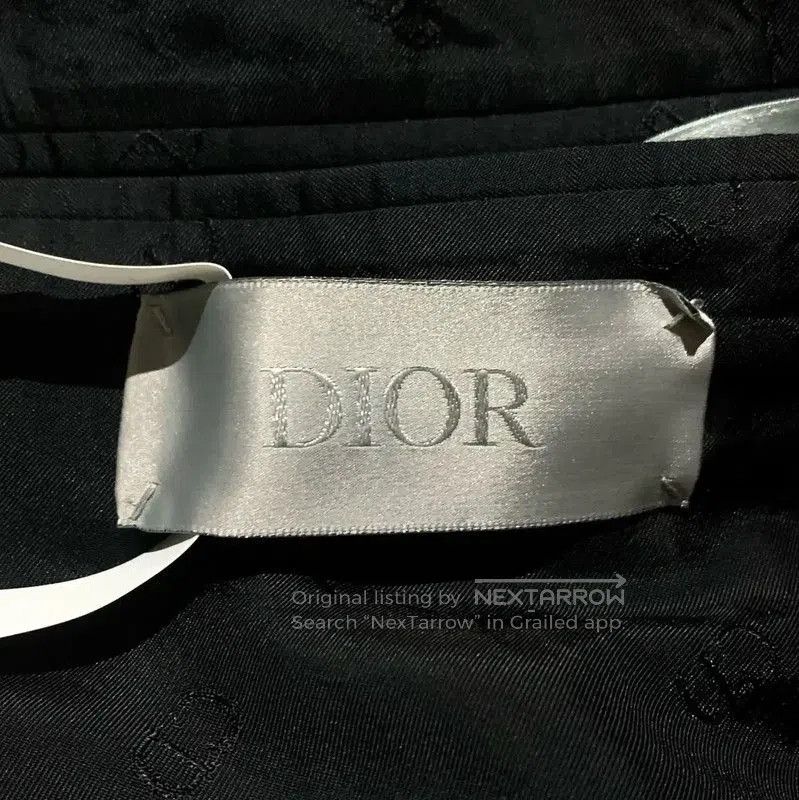 Dior Dior Black Cotton Blend Men's Coat . Size US L / EU 52-54 / 3 - 6 Thumbnail